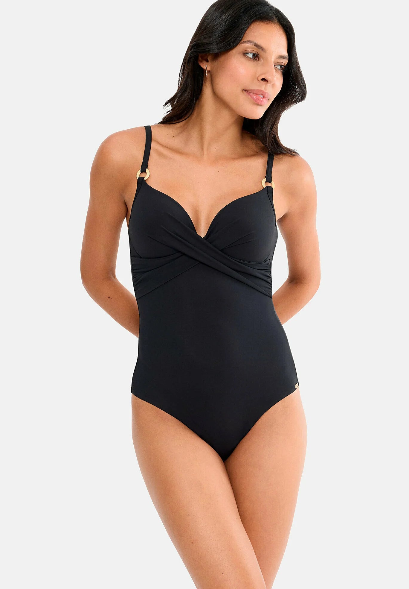 Drátěné plavky Triumph Summer Twist – černé