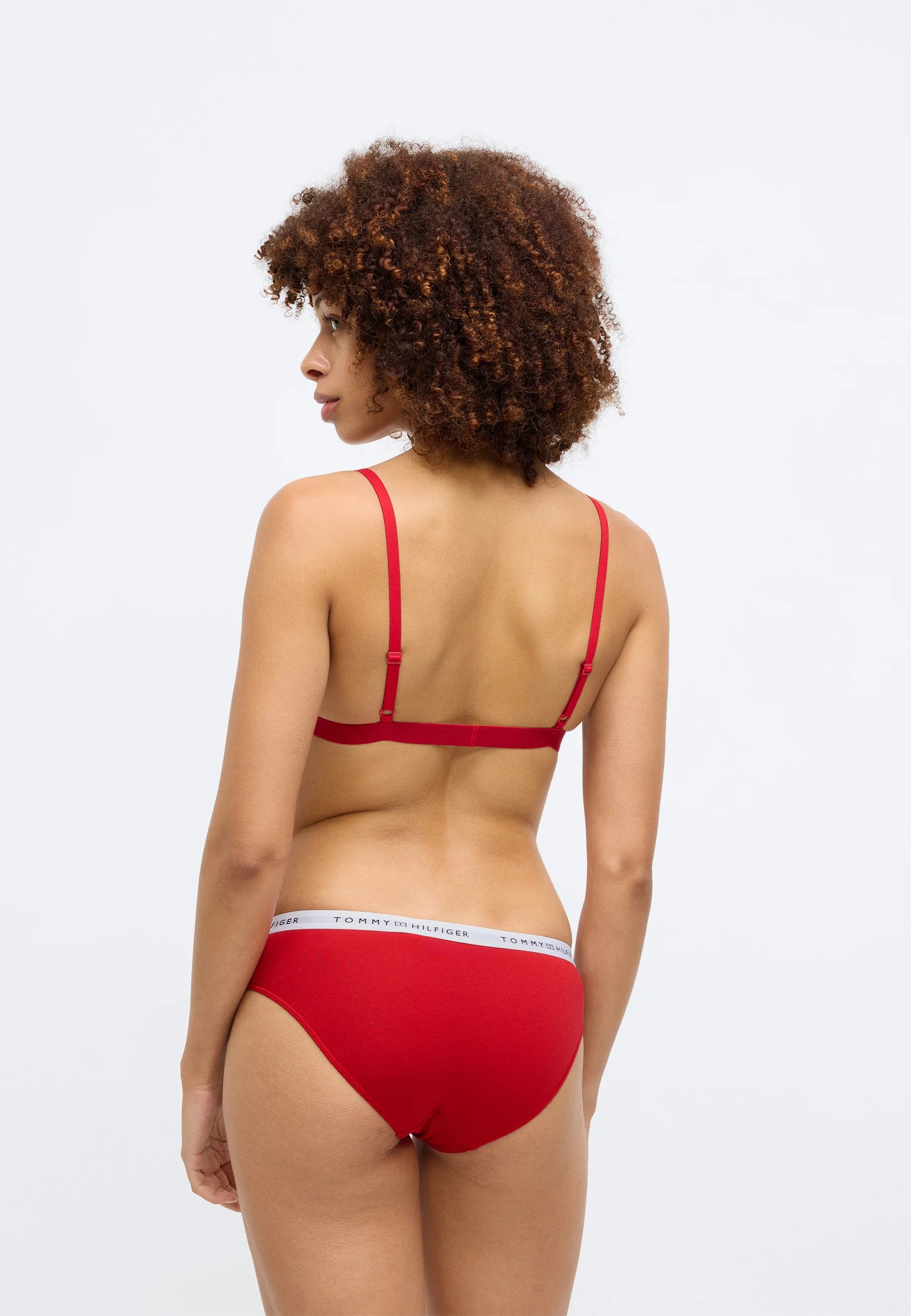 Tommy Hilfiger Repeat Logo Briefs – Primary Red