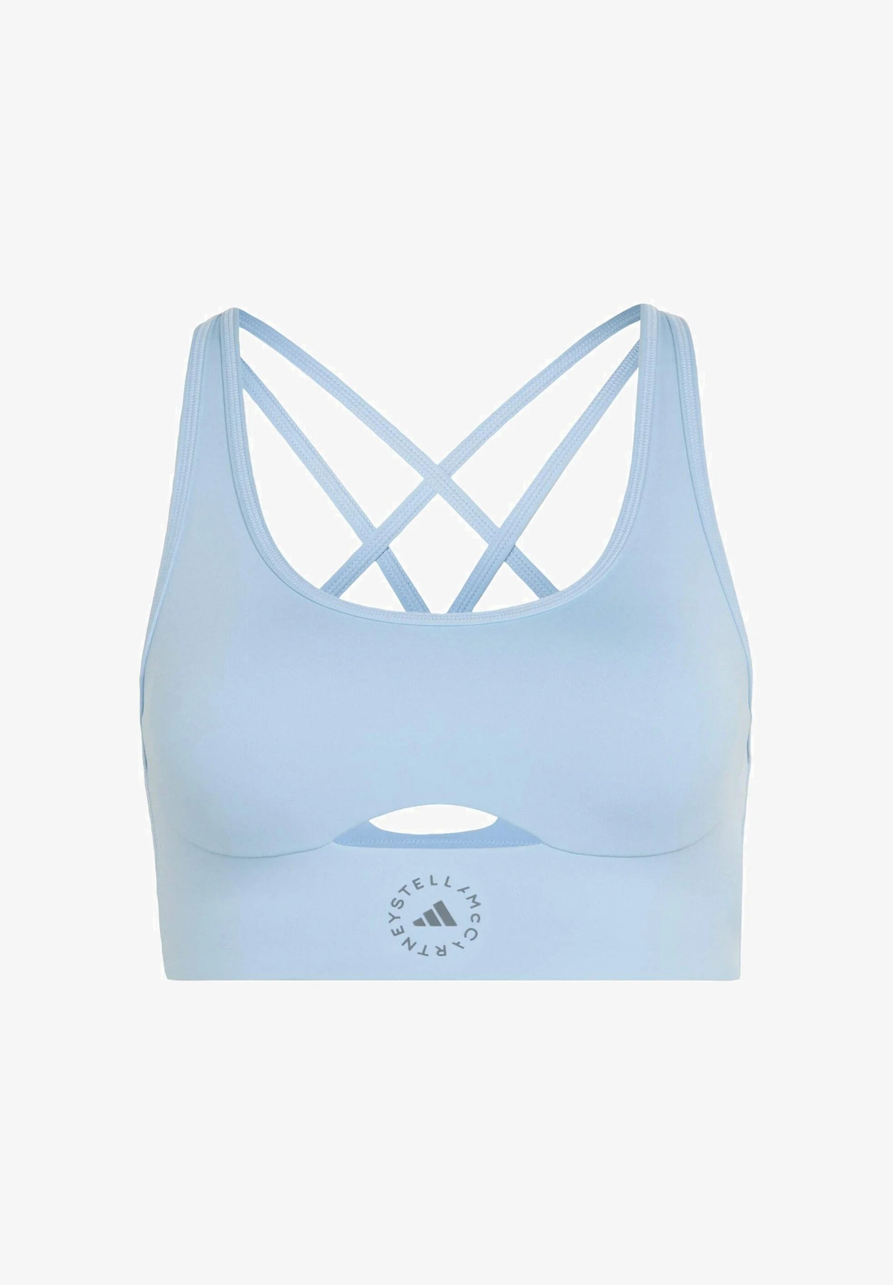 Adidas by Stella McCartney Yoga Bra – Light Support Sports Bra, Light Sky