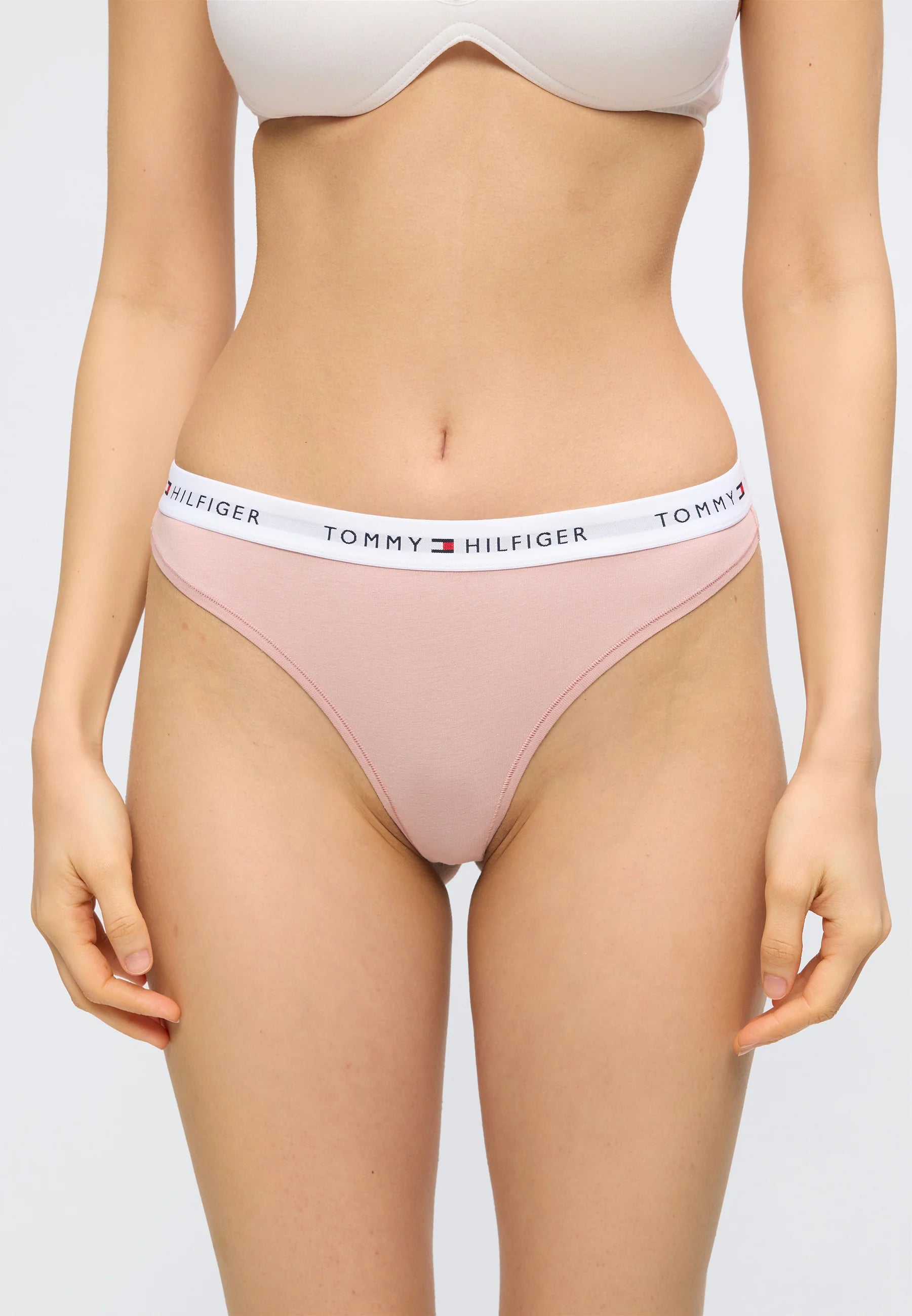 Tommy Hilfiger String 3-Pack – Rouge Feu, Rose Foggy