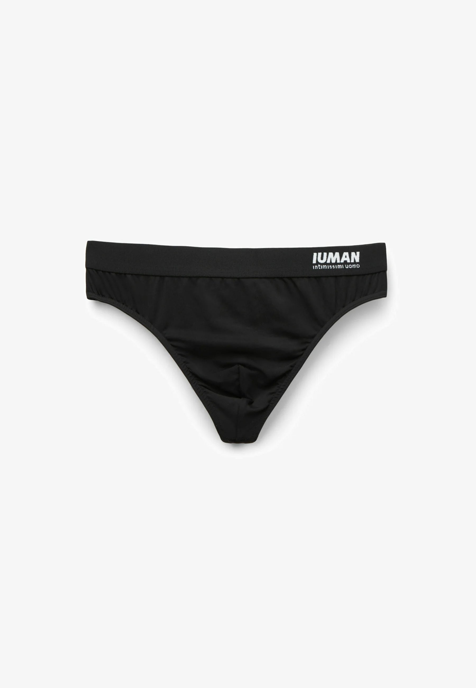 IUMAN Intimissimi Uomo G-String Logo Thong – Black