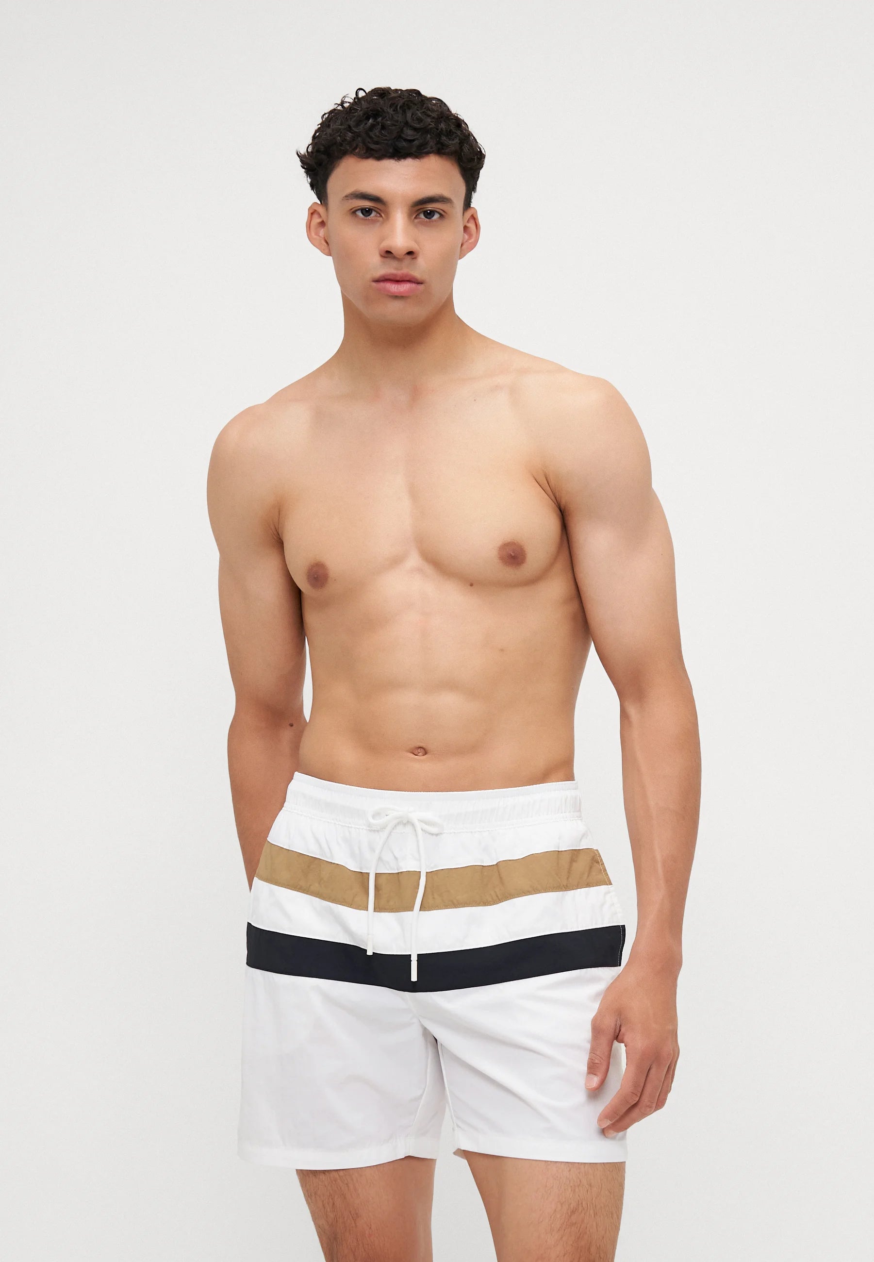 BOSS Louis Swimming Shorts – White