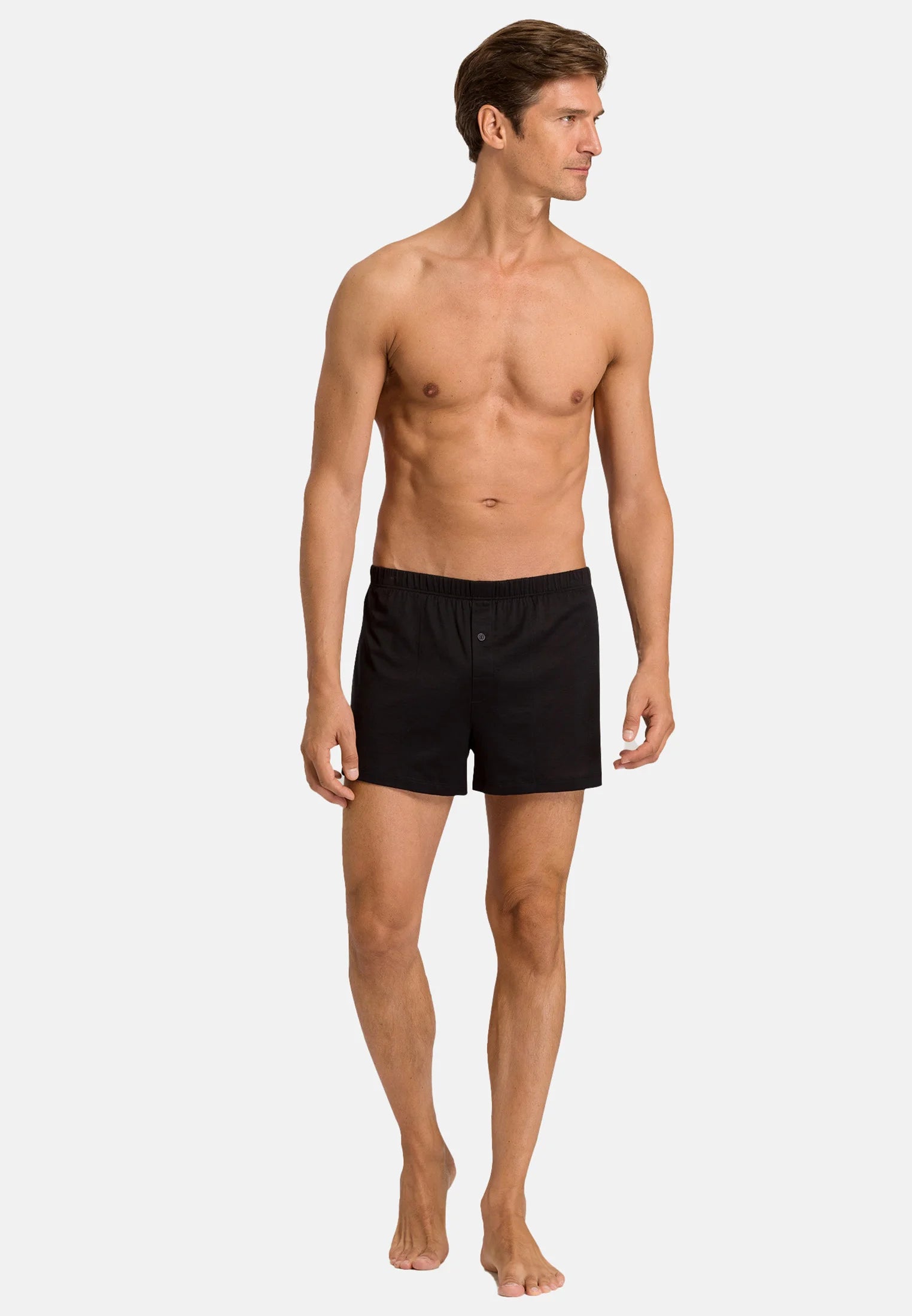 HANRO SPORTY Boxer Shorts – Black