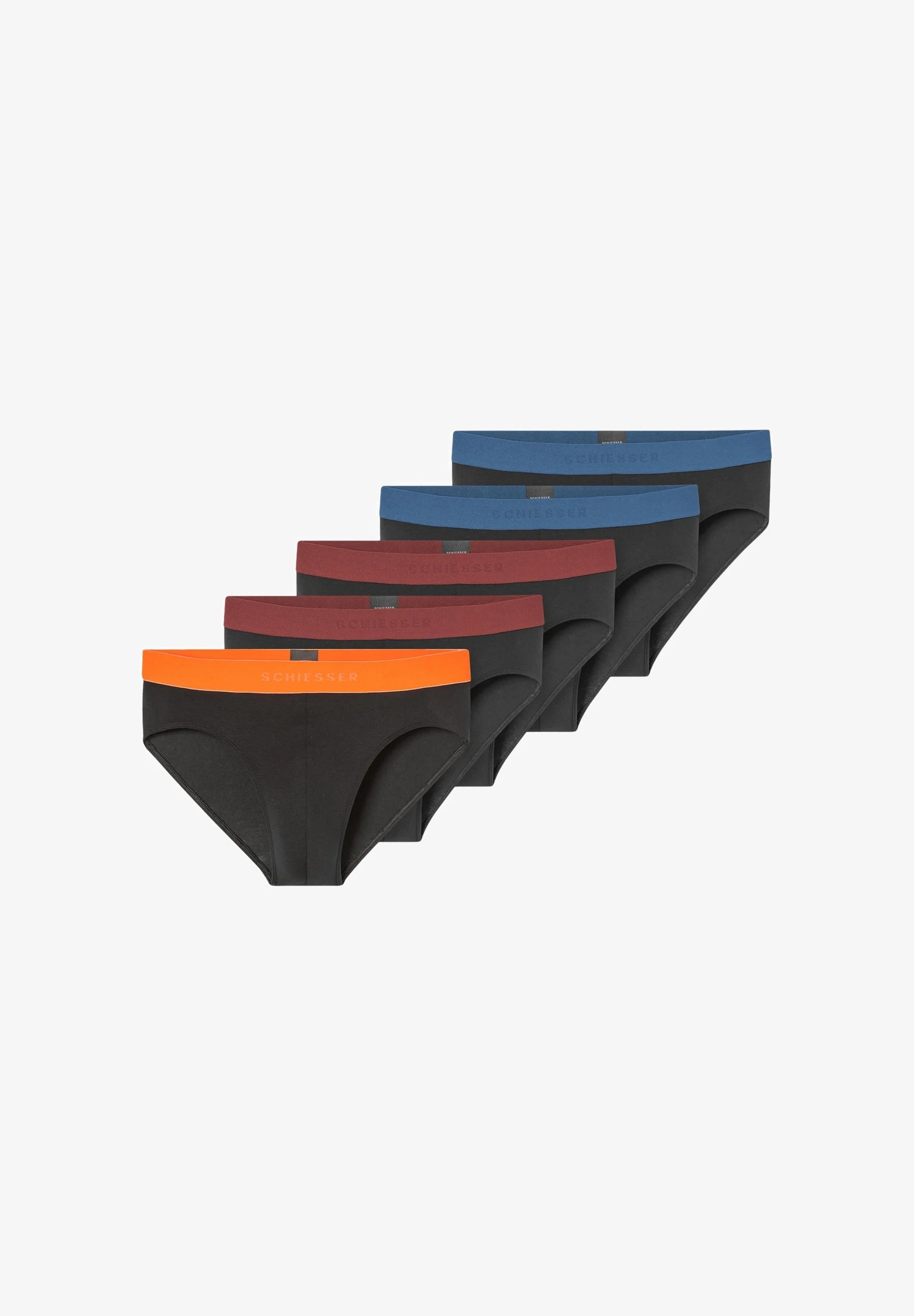 Schiesser Essential Cotton Briefs – Black