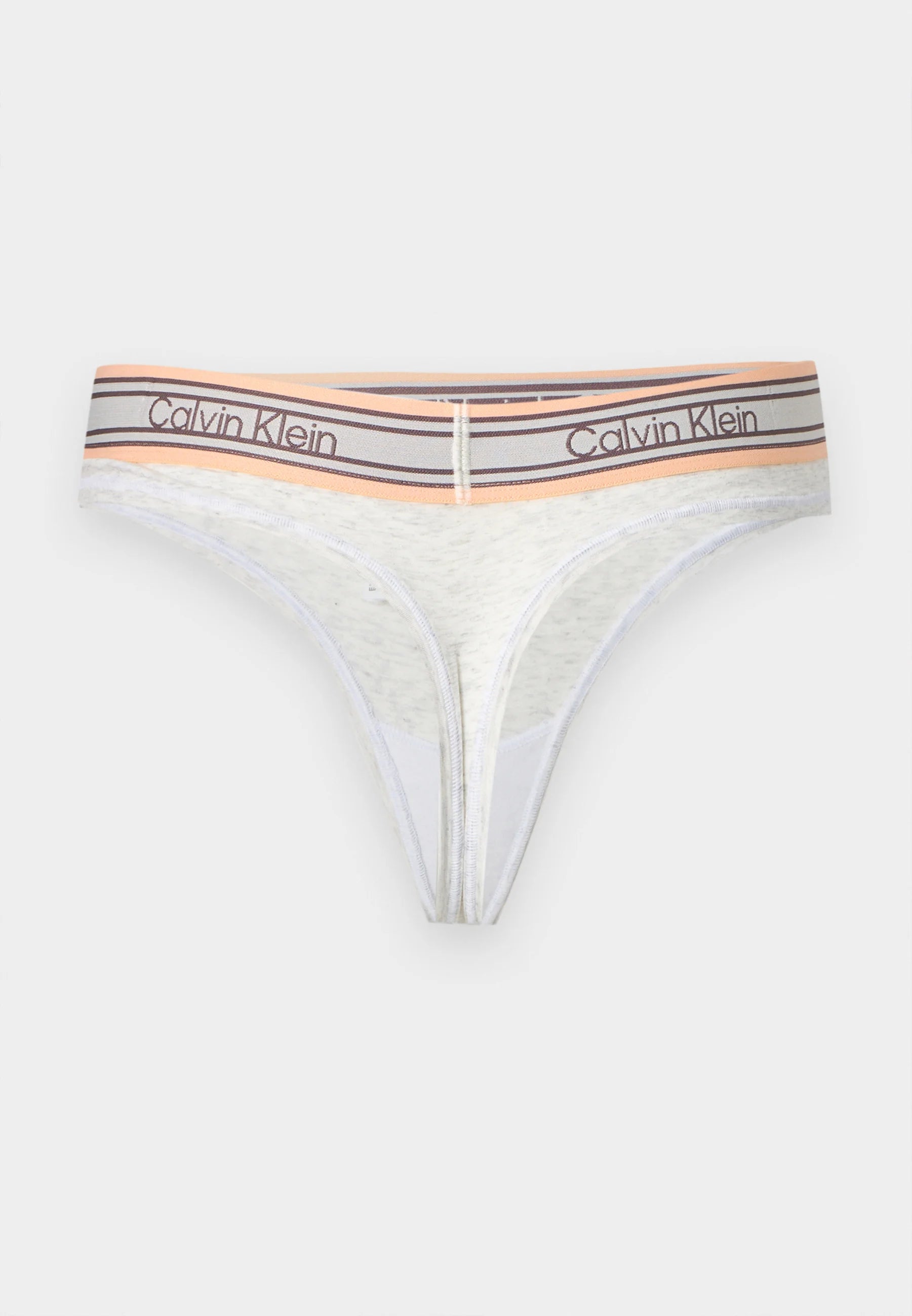 Calvin Klein Icon Thong – Snow Heather