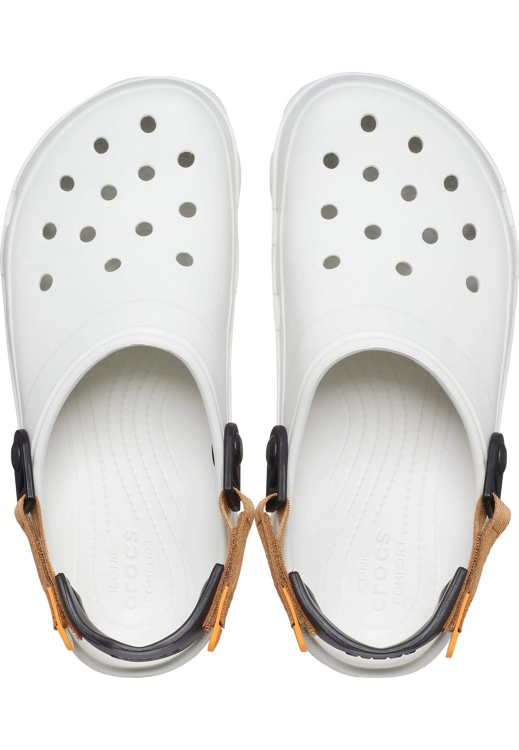 Chodaki terenowe Crocs – białe