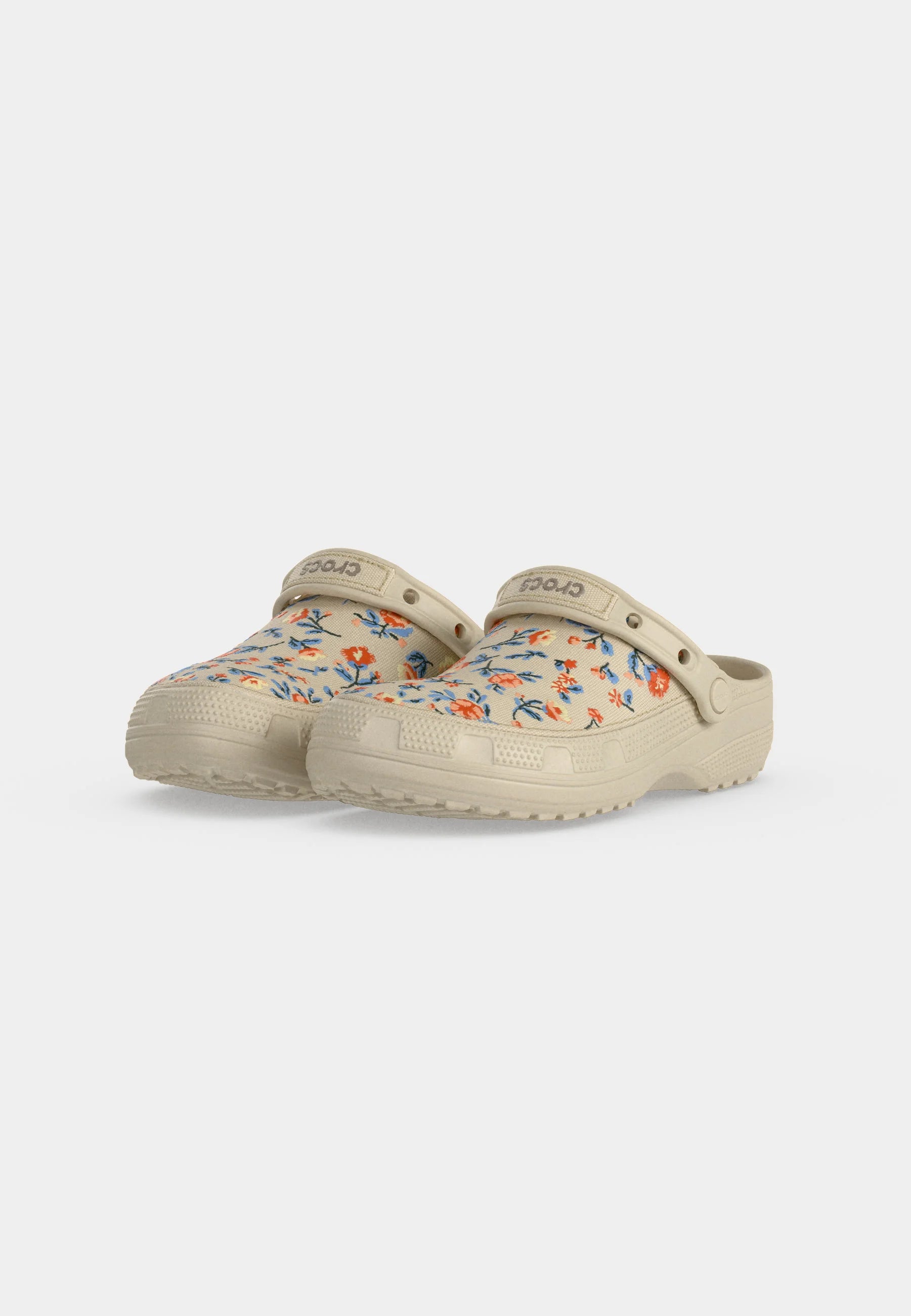 Mules unisexes florales Crocs Classic Crafted – Frappe