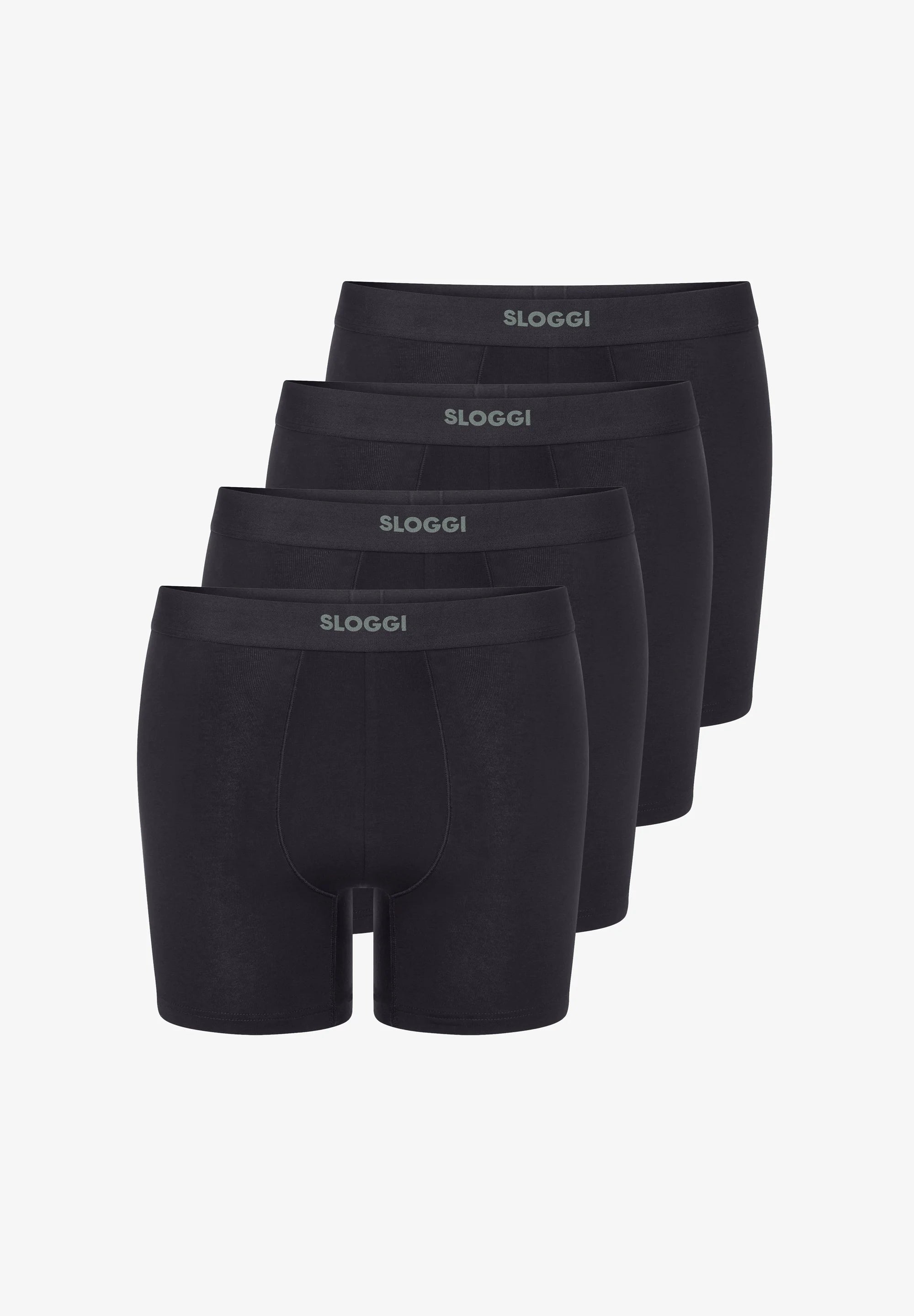 Sloggi Ever Ease Trunks 4 Pack – černá