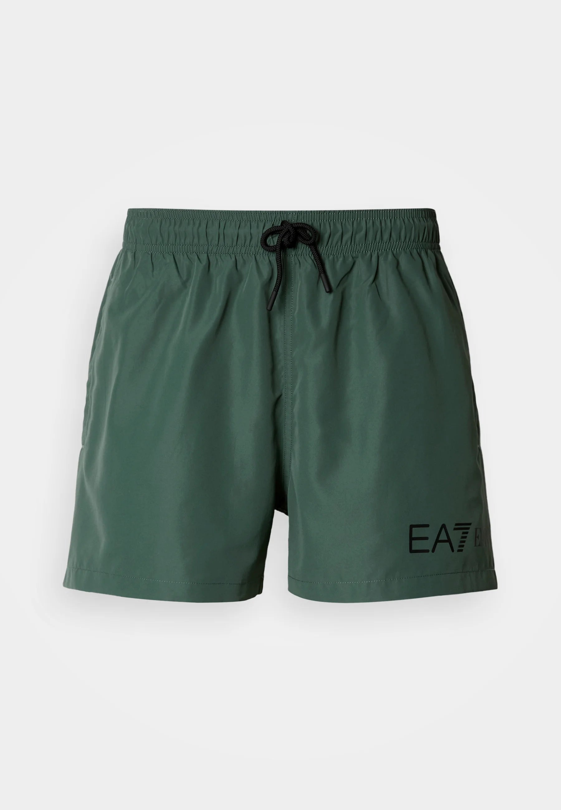 Emporio Armani EA7 Water Sport Extended Logo Boxer Short de bain – Coriandre, Noir