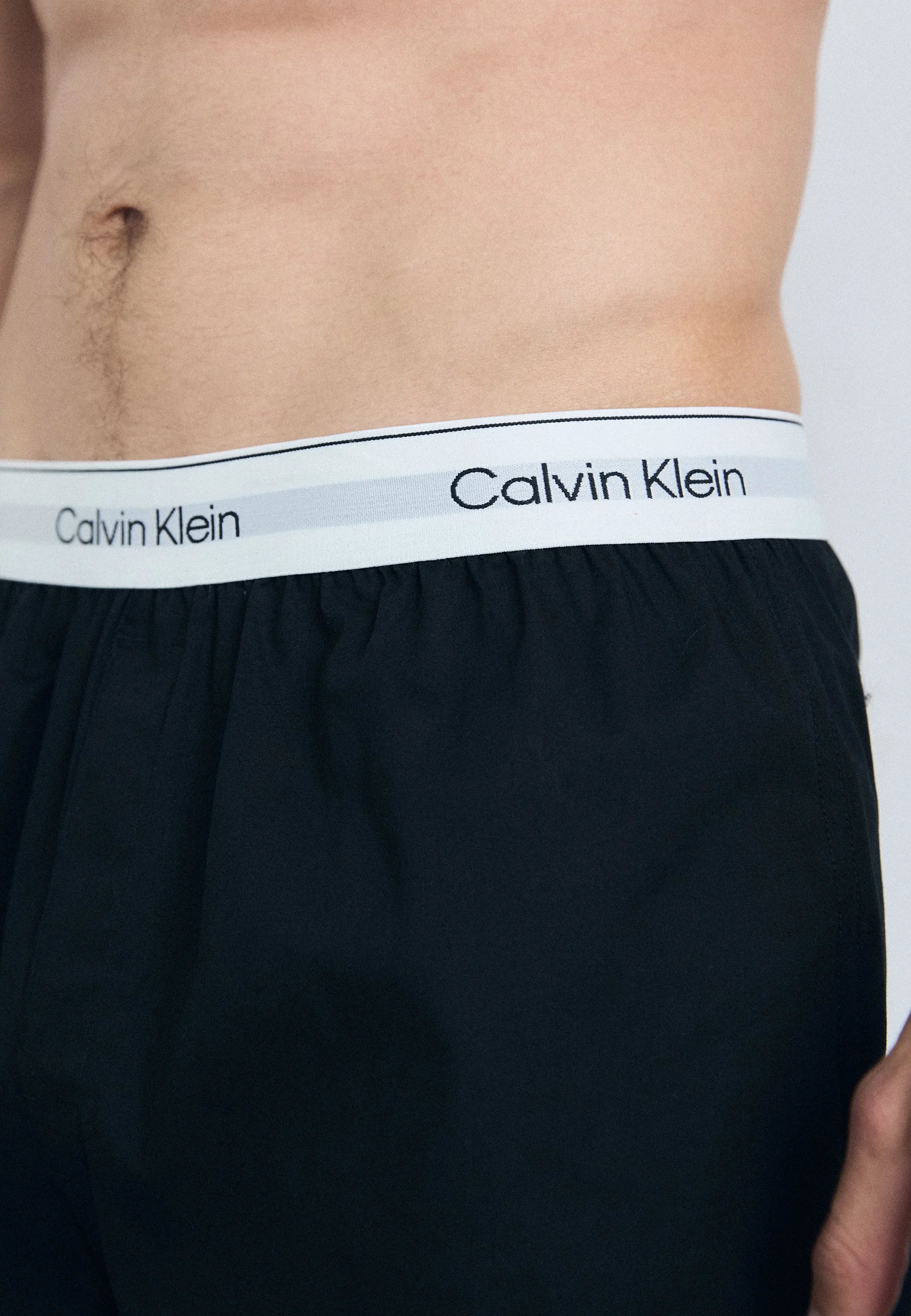 Calvin Klein Icon Cotton Stretch Slim boxerky – 3 balení – černé
