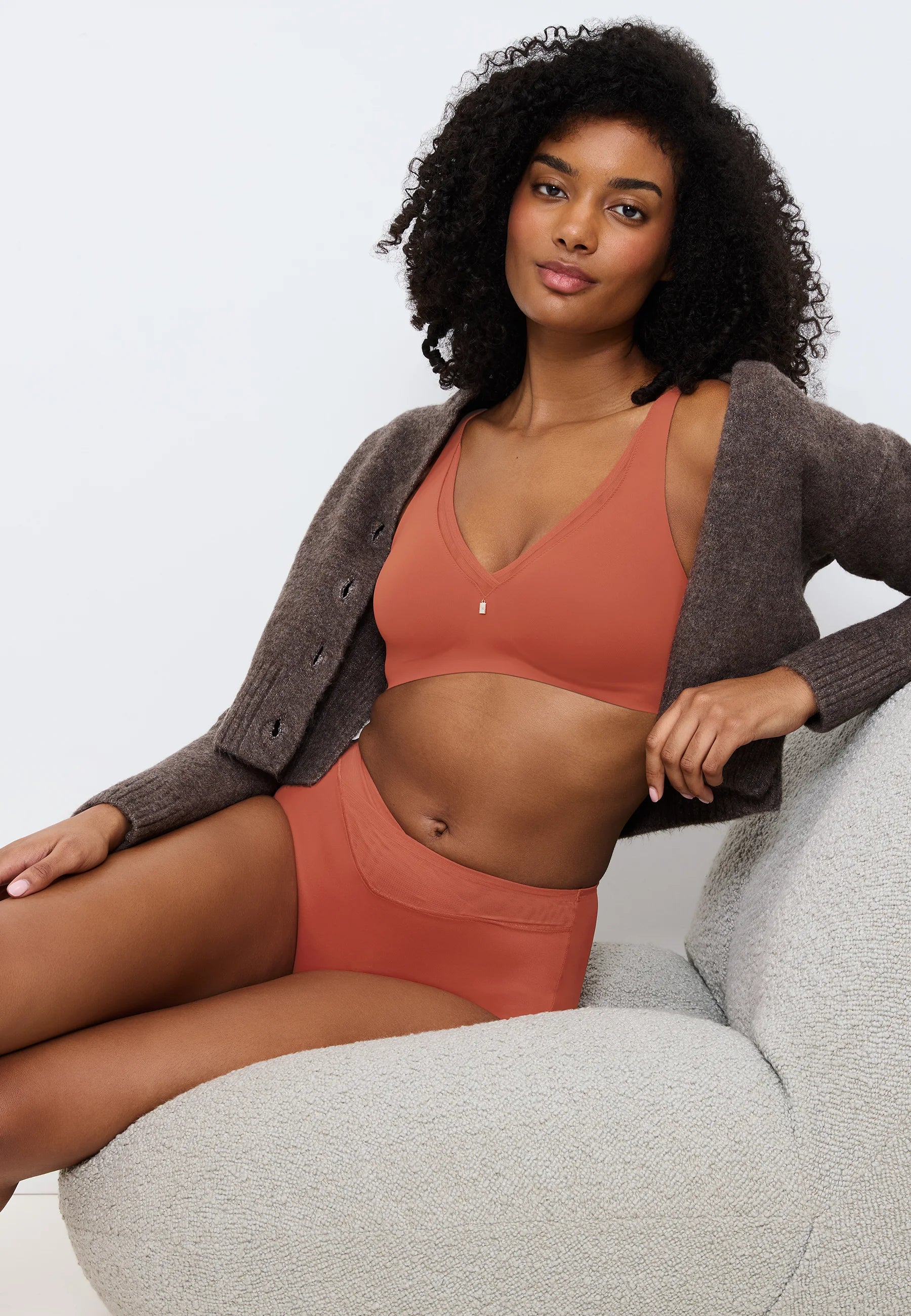 Triumph True Shape Sensation Minimizer Soft Bra – Desert Sunset