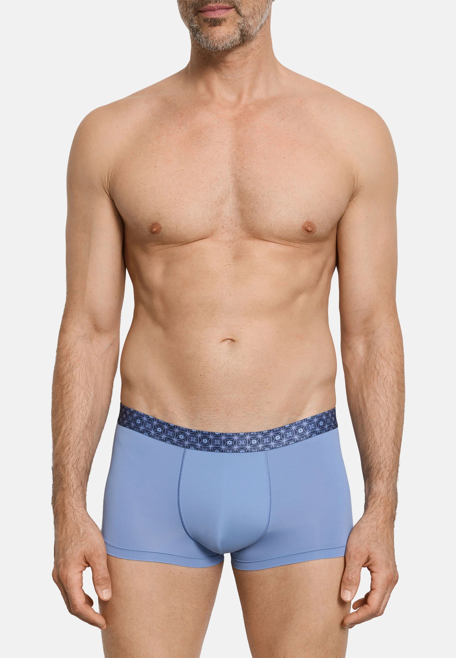 Boxer HANRO TOUCH – Bleu Minéral