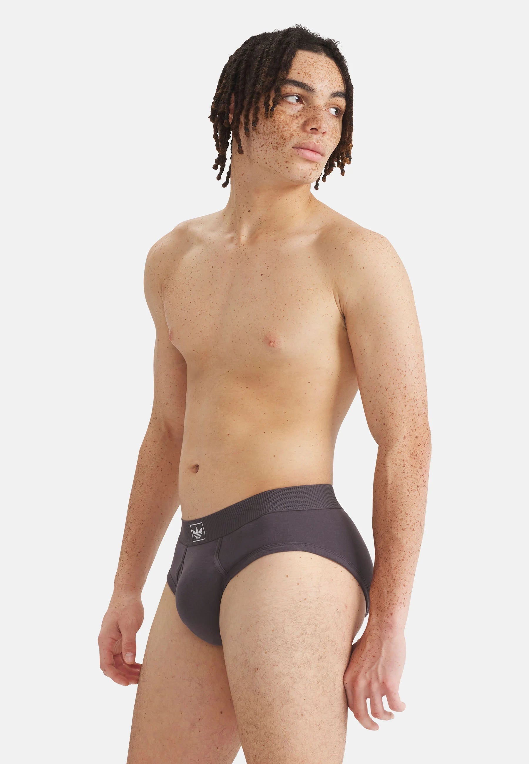Adidas Originals 4 Pack Briefs – Black, Grey