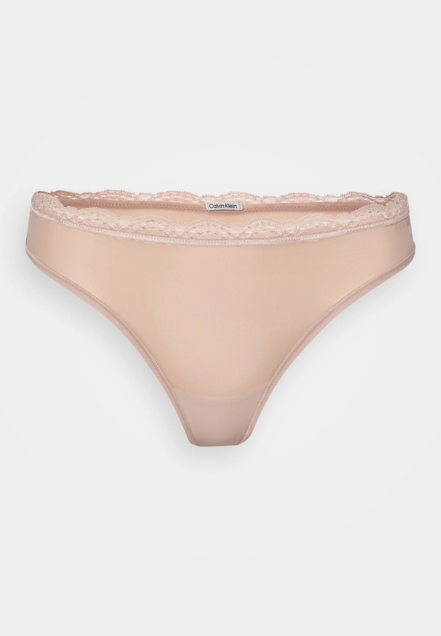 Calvin Klein Microfiber Stretch Thong – Cedar