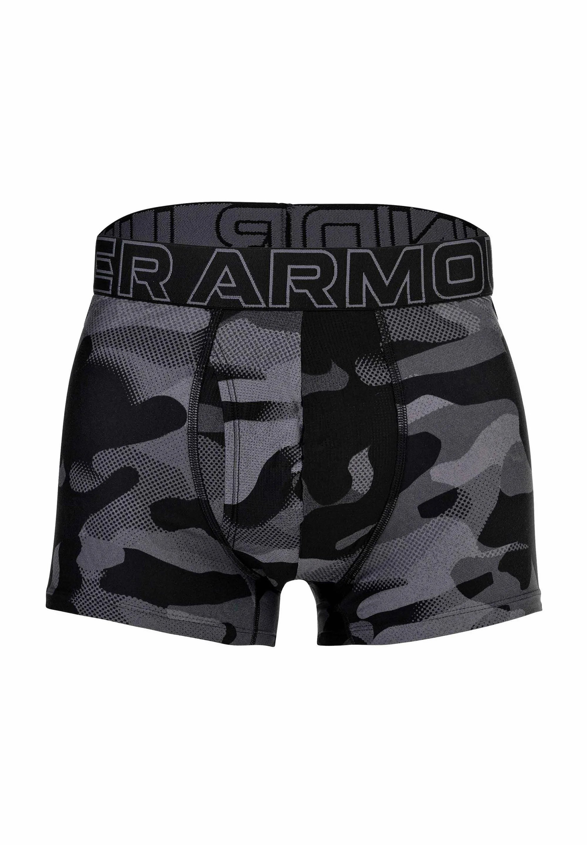 Under Armour Performance Trunks – 6 Pack – Black, Grey