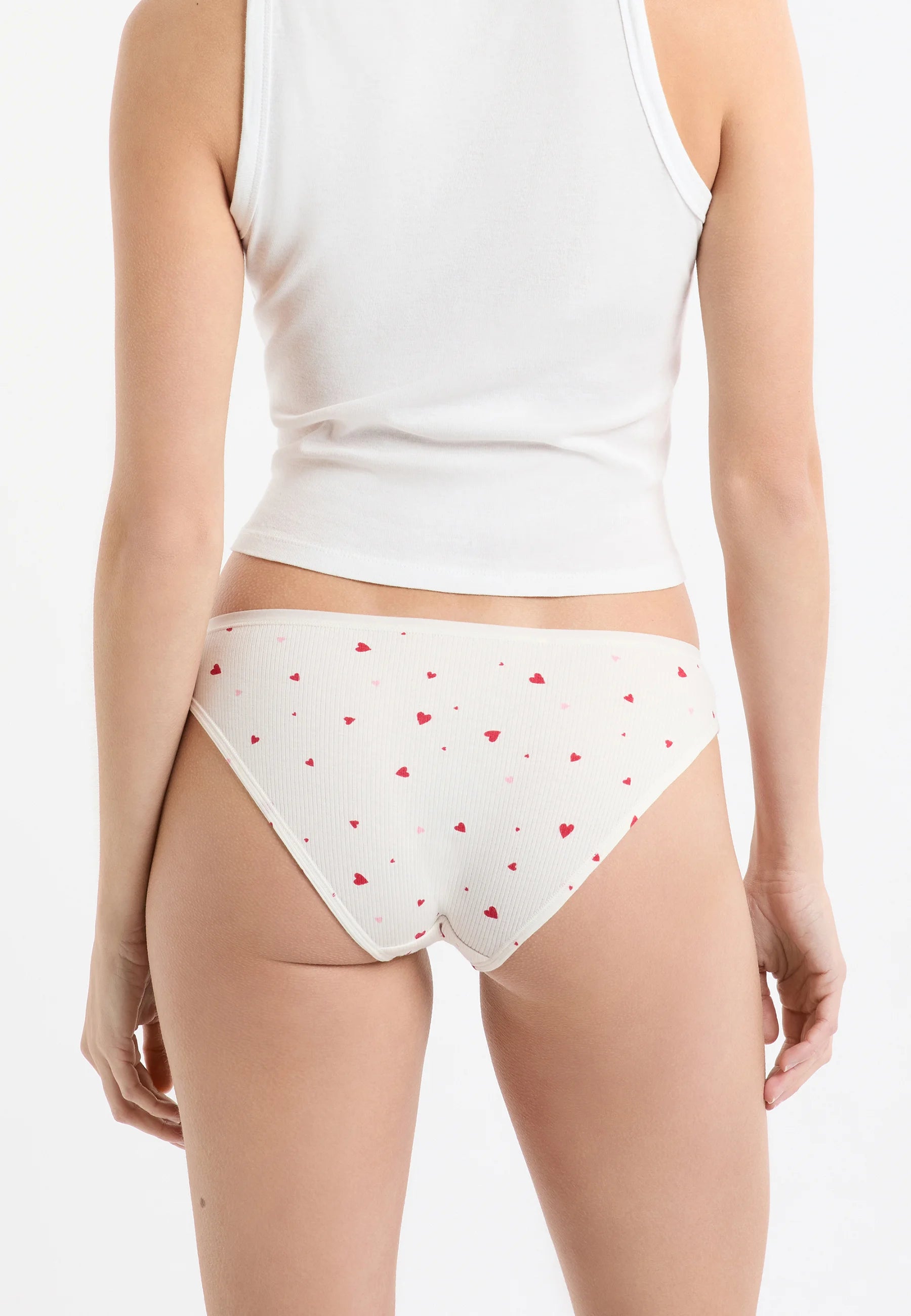 Etam Johnnie Briefs – 3 Pack, Red, White