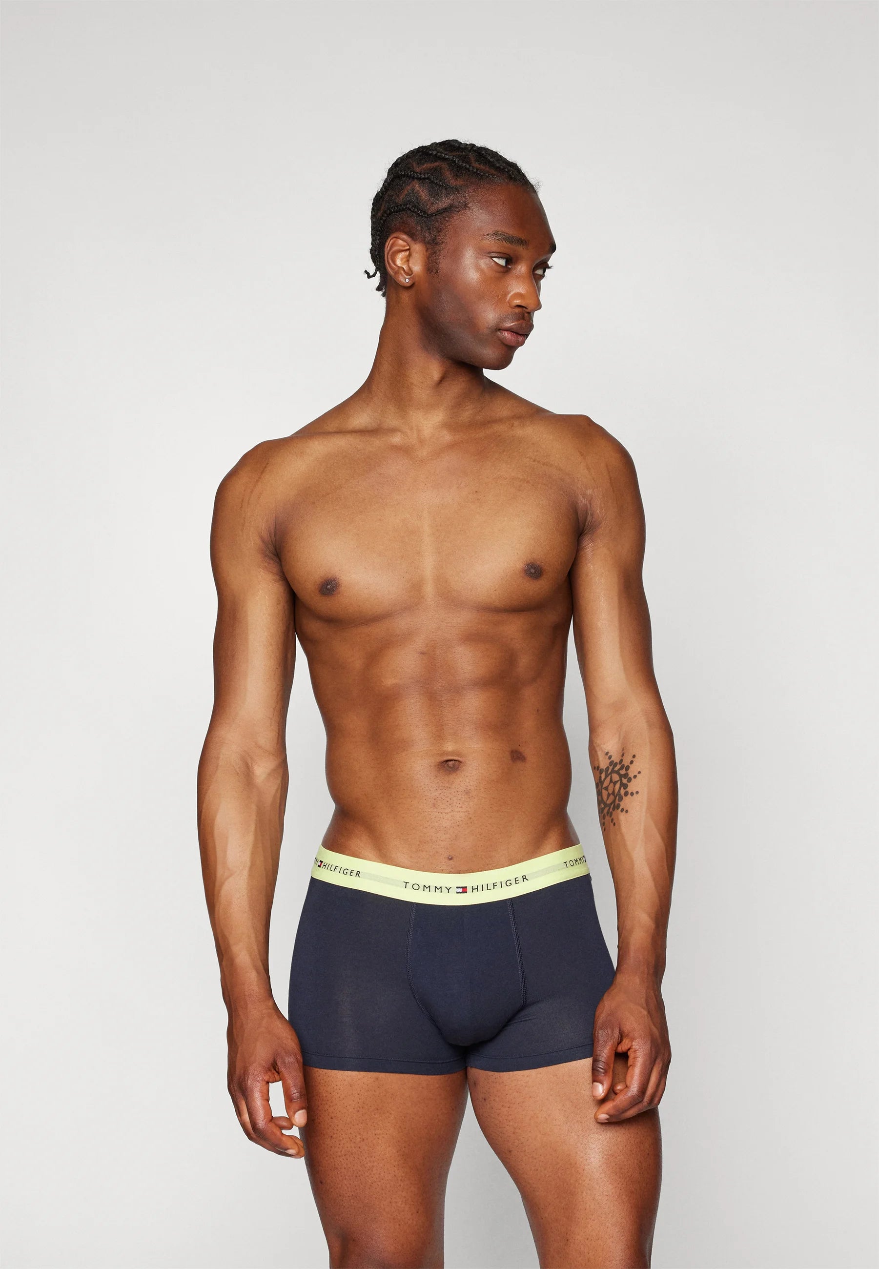 Tommy Hilfiger Signature Trunk 3 Pack – Stonewash Green, Faded Lime, Cold Blue