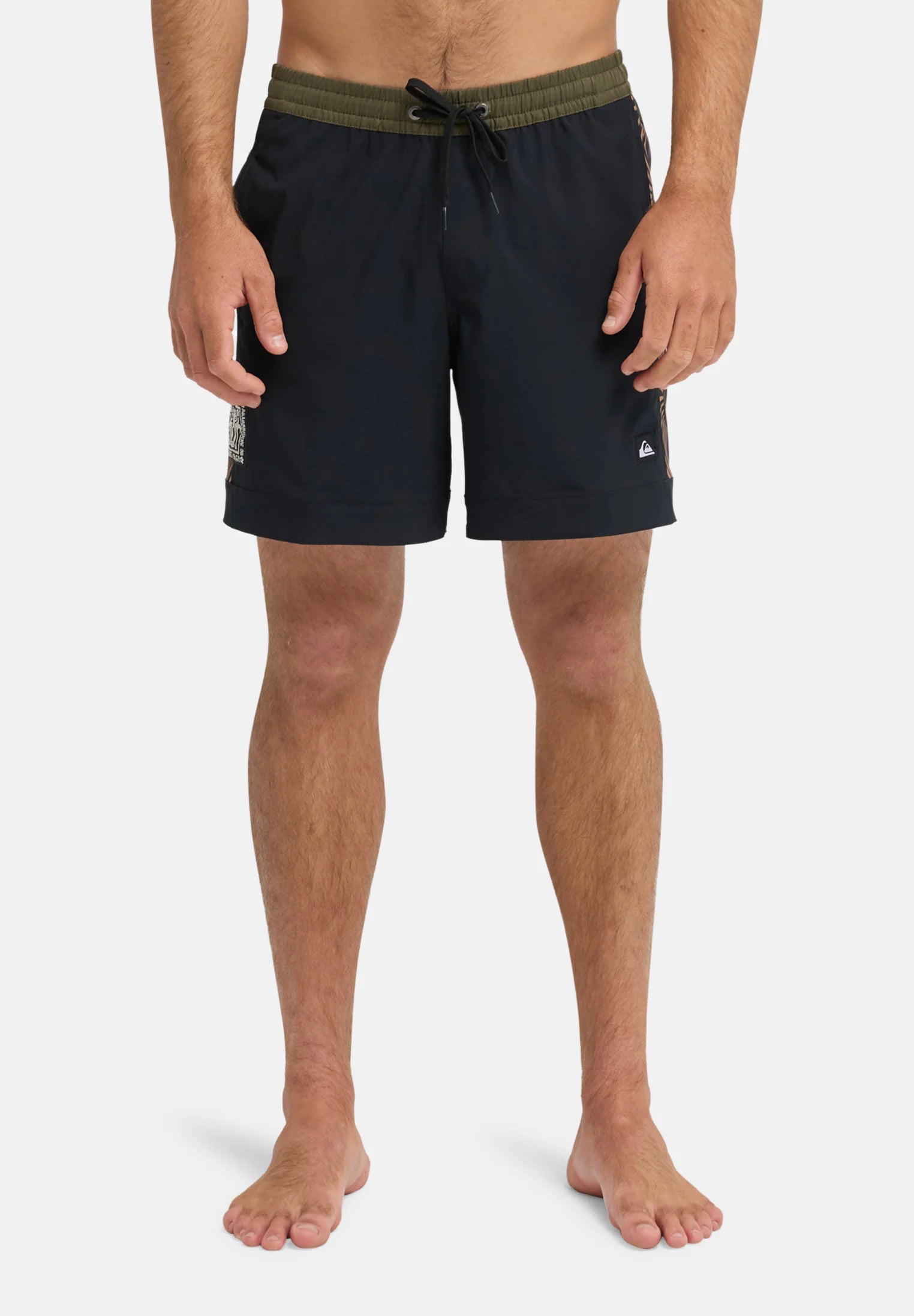 Short de bain Quiksilver Surfsilk Volley 17 – Noir