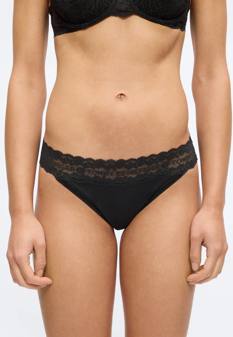 Tommy Hilfiger Ditsy Lace Lot de 3 – Ivoire, Misty Blush, Noir