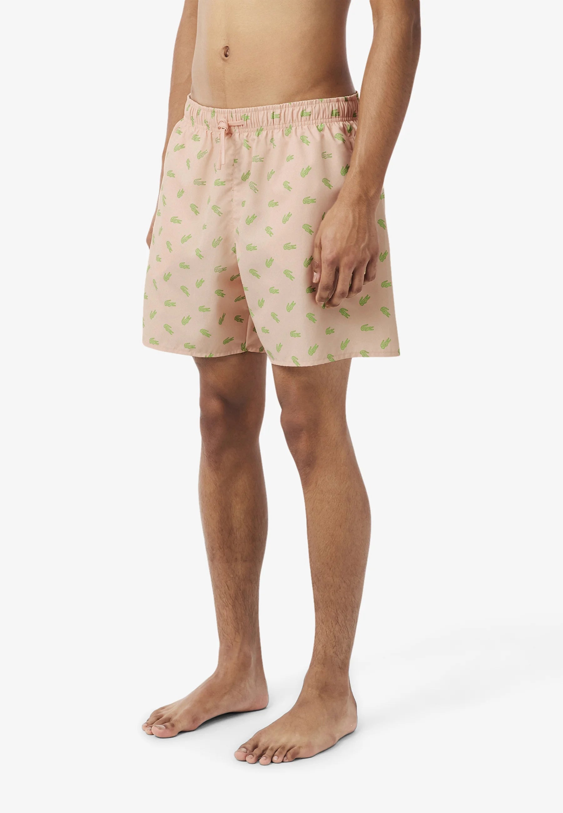 Short de bain Lacoste – Rose Pêche-BIG