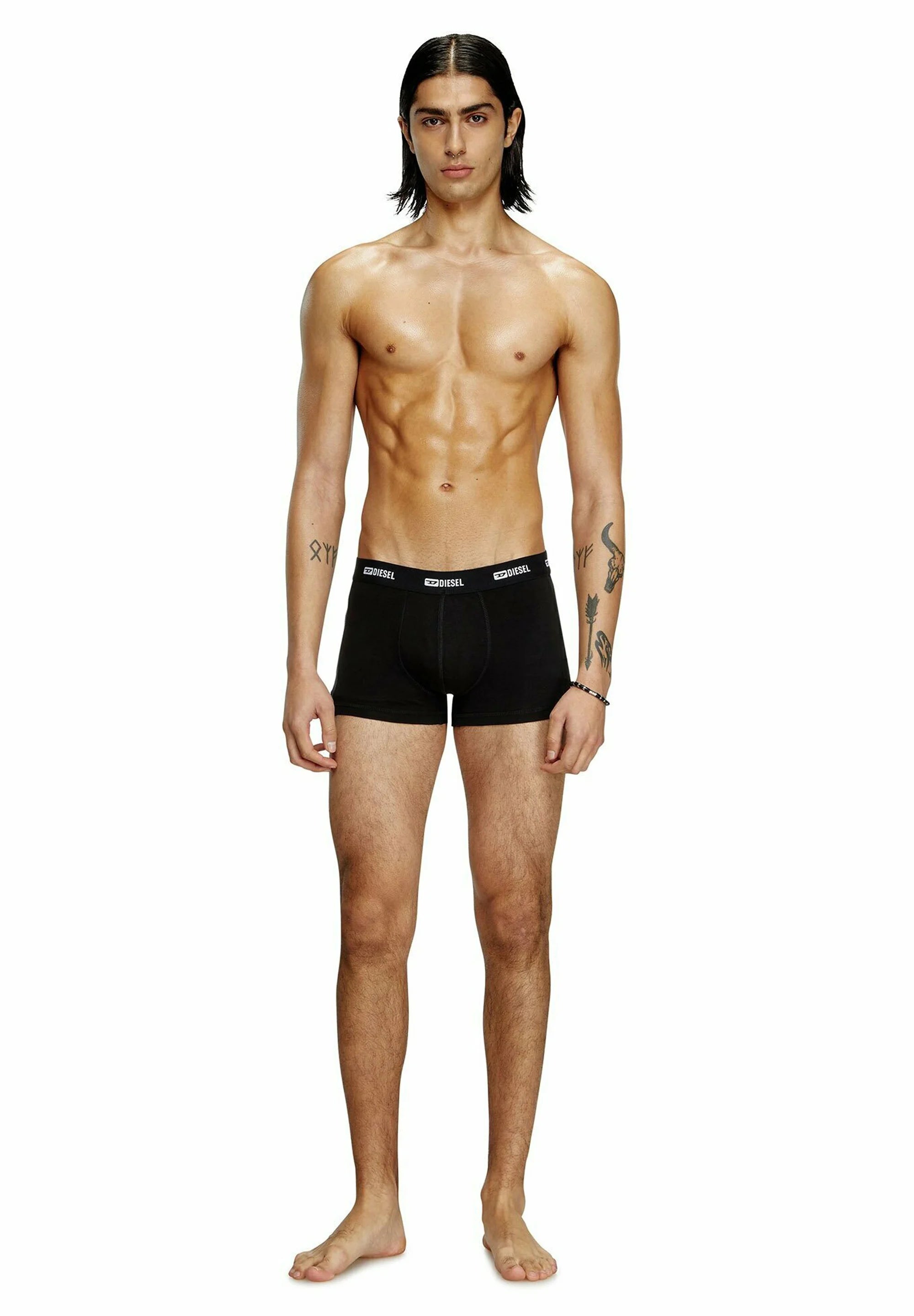 Diesel 3er-Pack Unterhosen – Schwarz