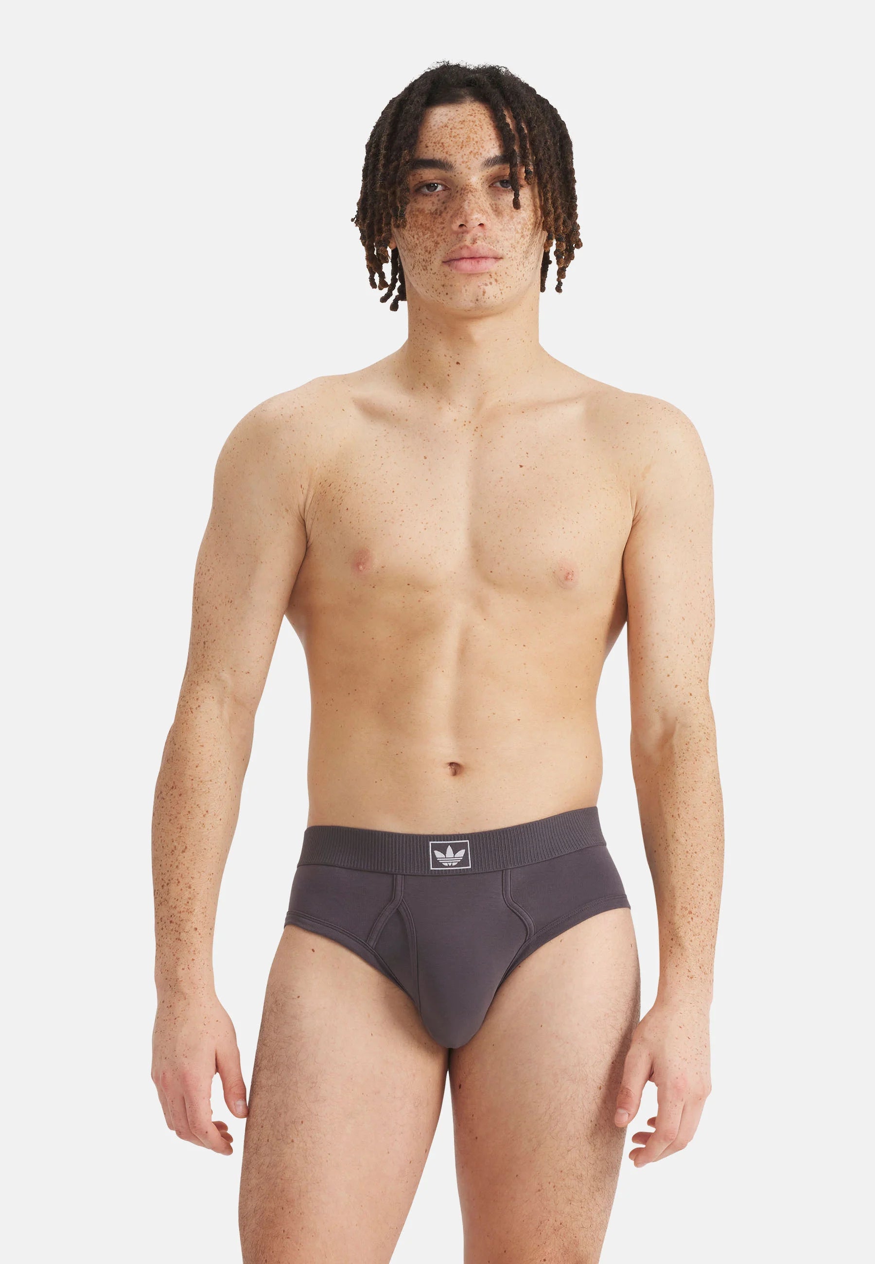 Adidas Originals 4 Pack Briefs – Black, Grey