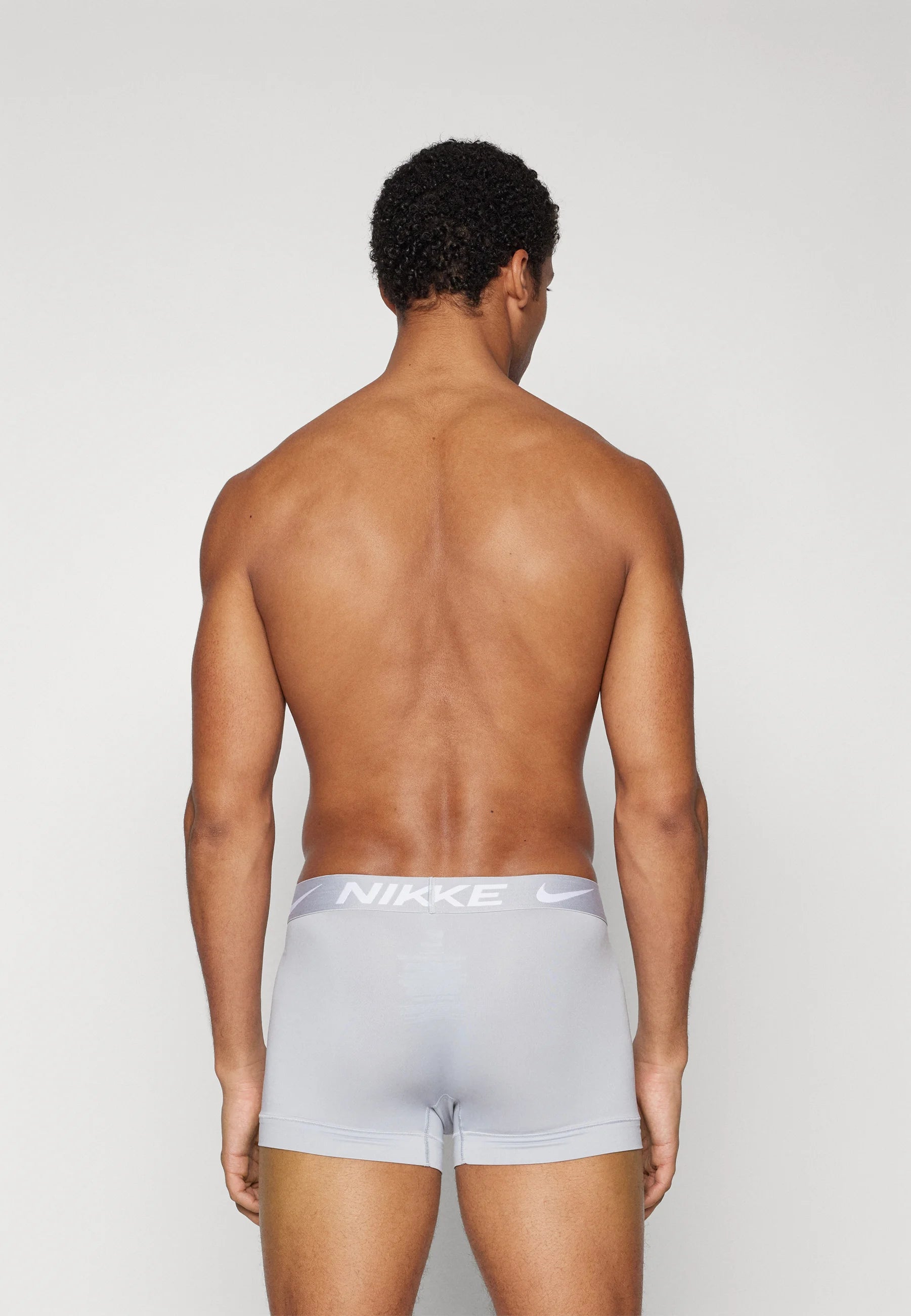 Nike Sous-vêtements Essential Trunk 3 Pack – Gris, Argent, Orange