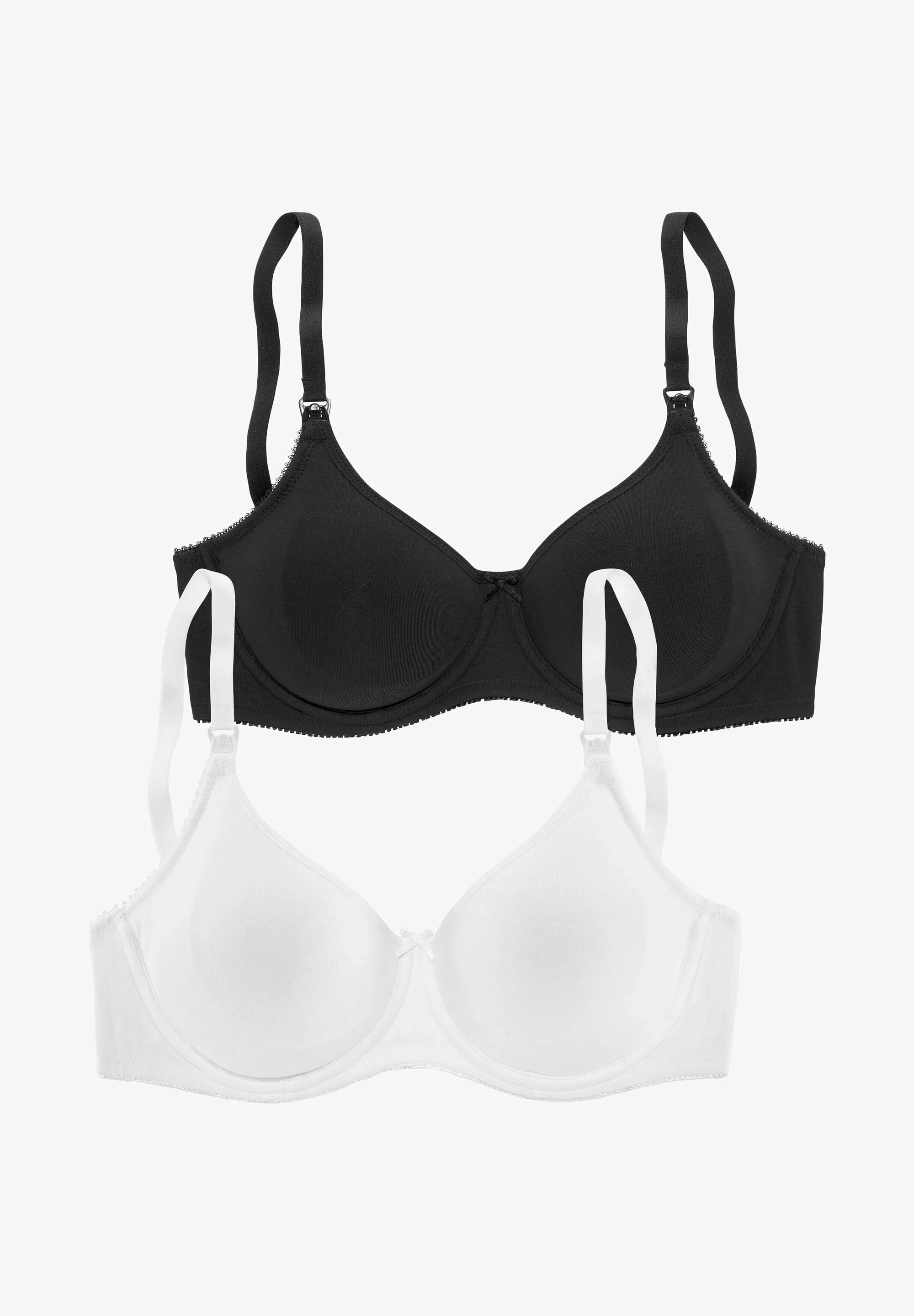 LASCANA Bügel-BH 2er-Pack – Schwarz, Weiß