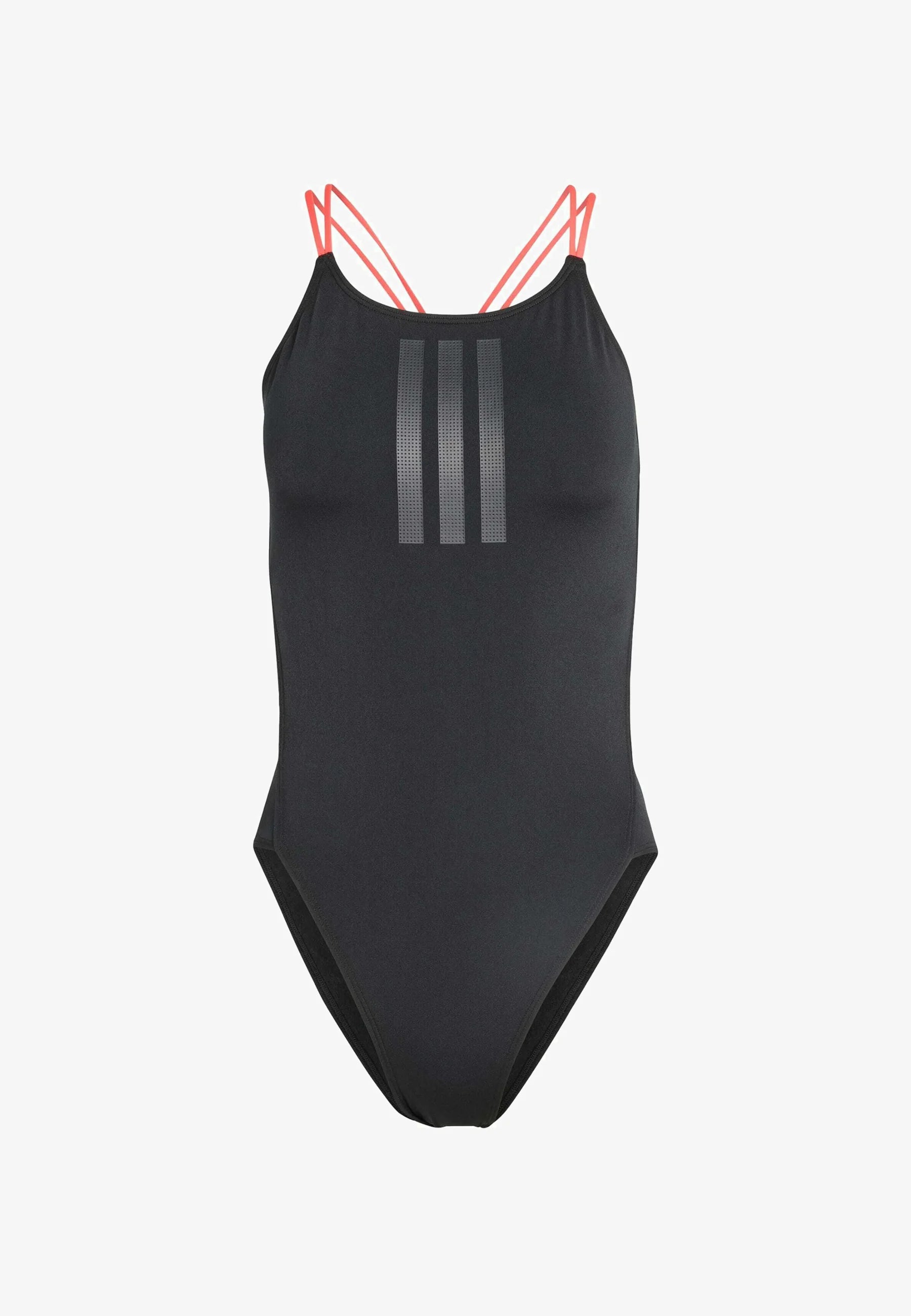 Costume da bagno intero Adidas Stripes Performance - Nero