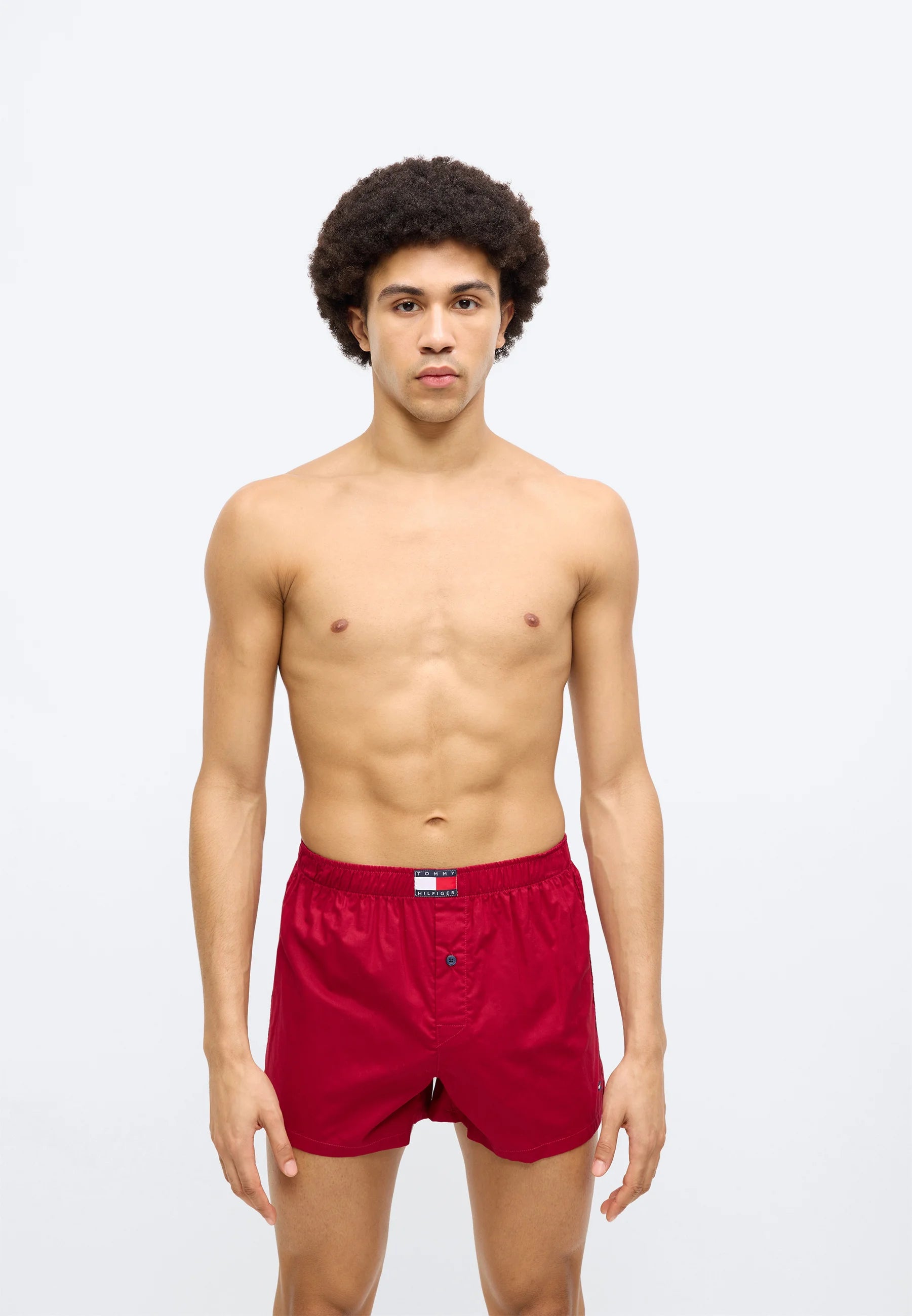 Tommy Hilfiger Heritage Print 3 Pack Boxer Shorts - Rose, Jus De Framboise