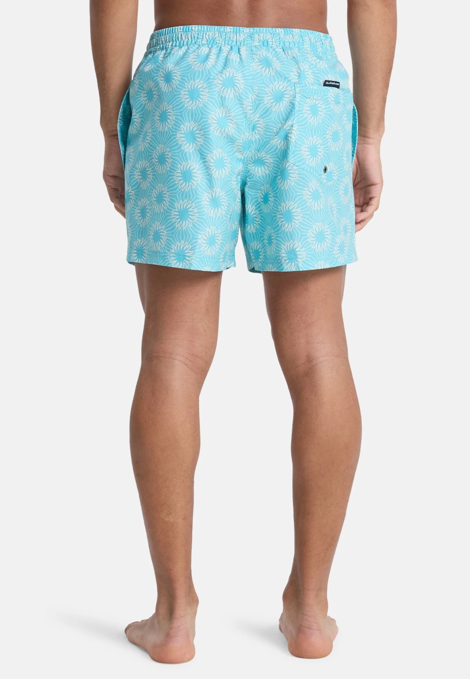 Plavkové šortky Quiksilver Everyday Printed Volley 15 – modrý potisk