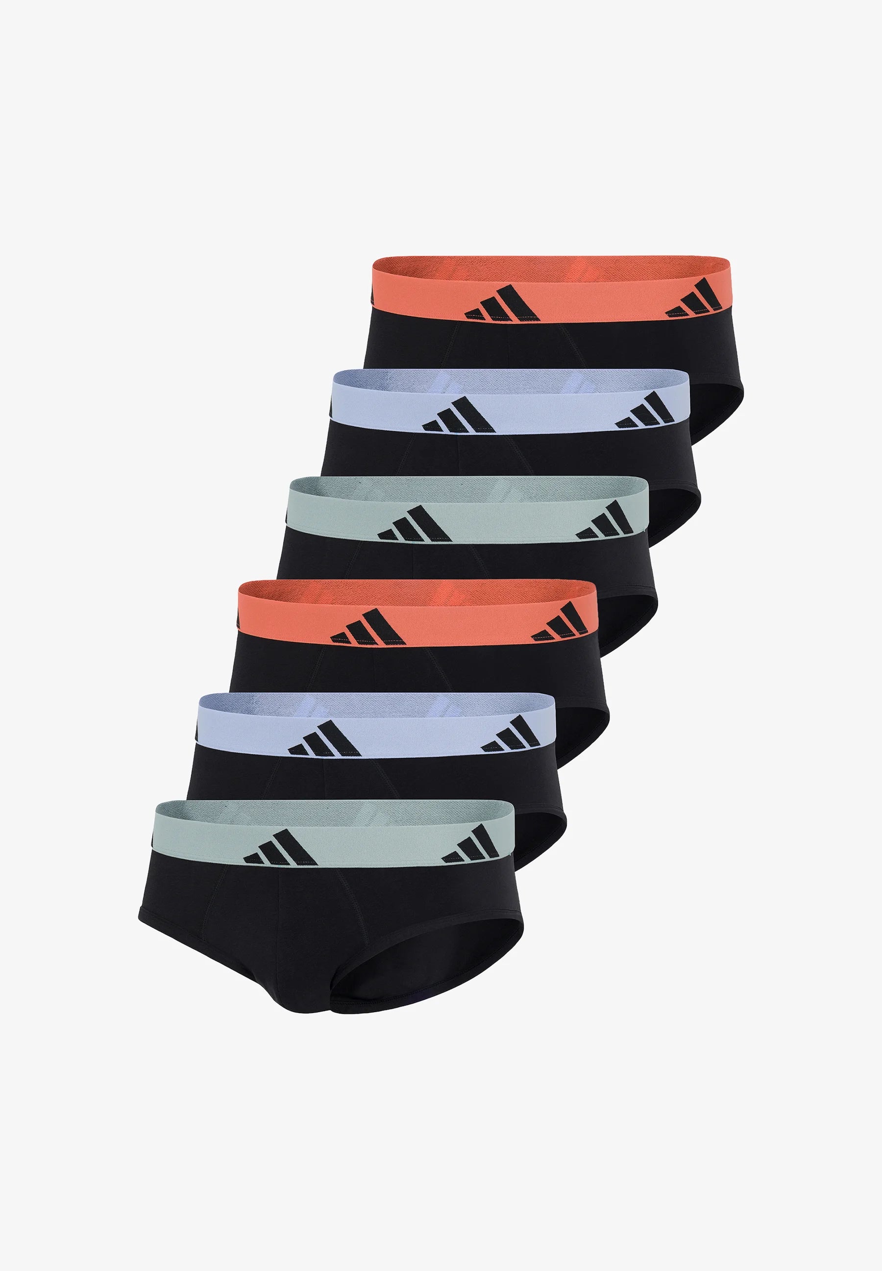 Adidas Sportswear 6er-Pack Slips – Schwarz, Mehrfarbig