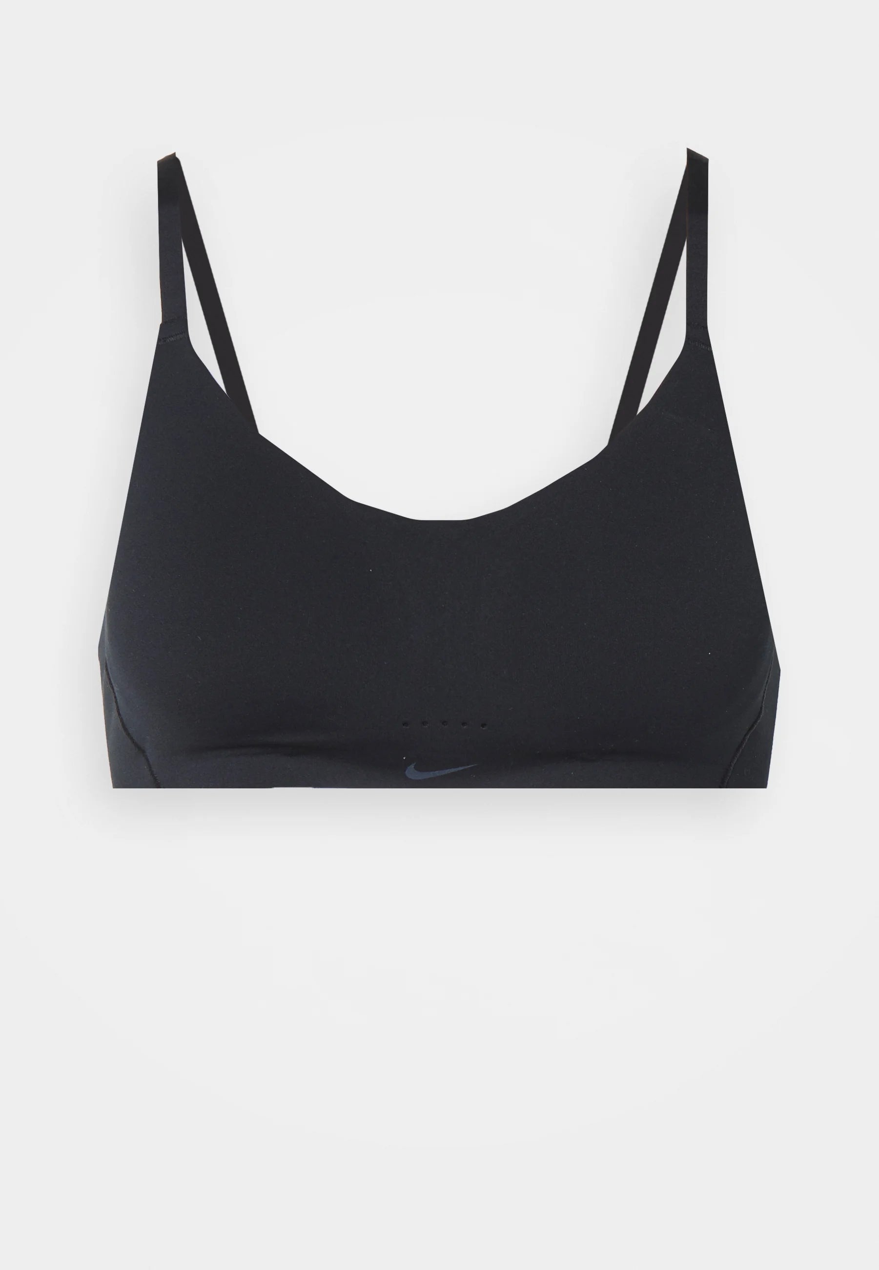 Nike Performance Alate Minimalist Light Support Bra – Black, Cool Grey