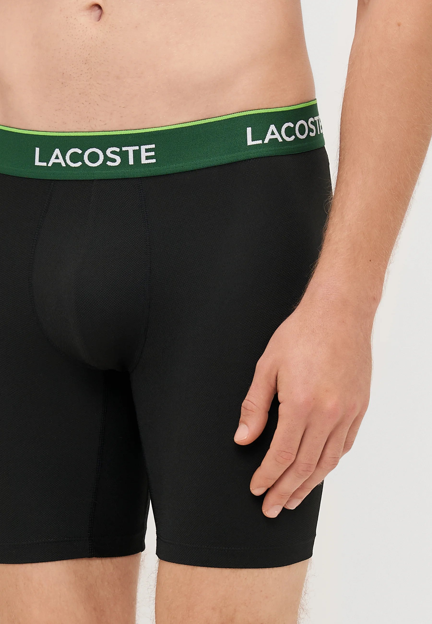 Boxer elasticizzati Lacoste Sport Performance – Nero