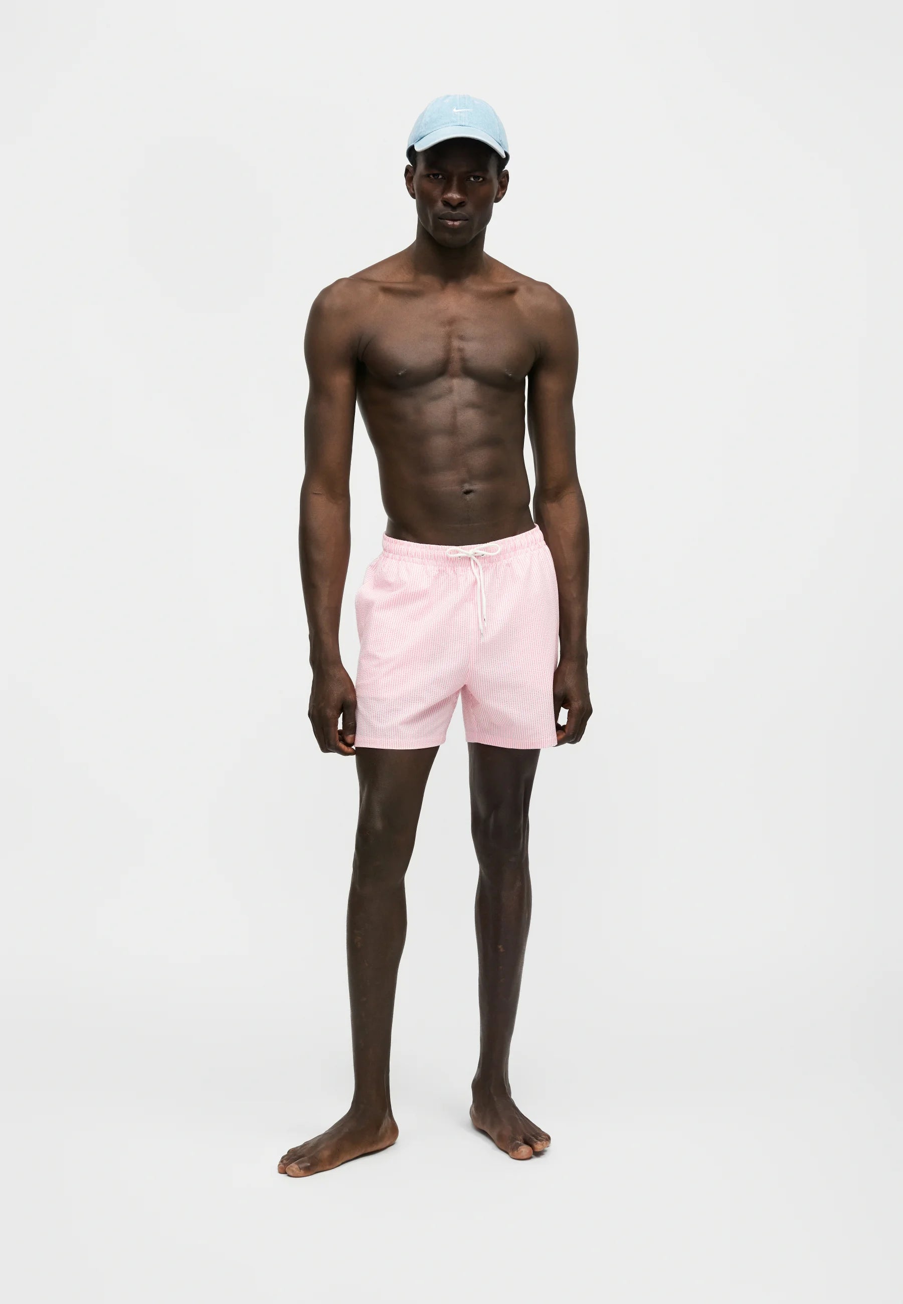 Short de bain Nike Swim Breaker Ripple Texture Volley - Rose brillant