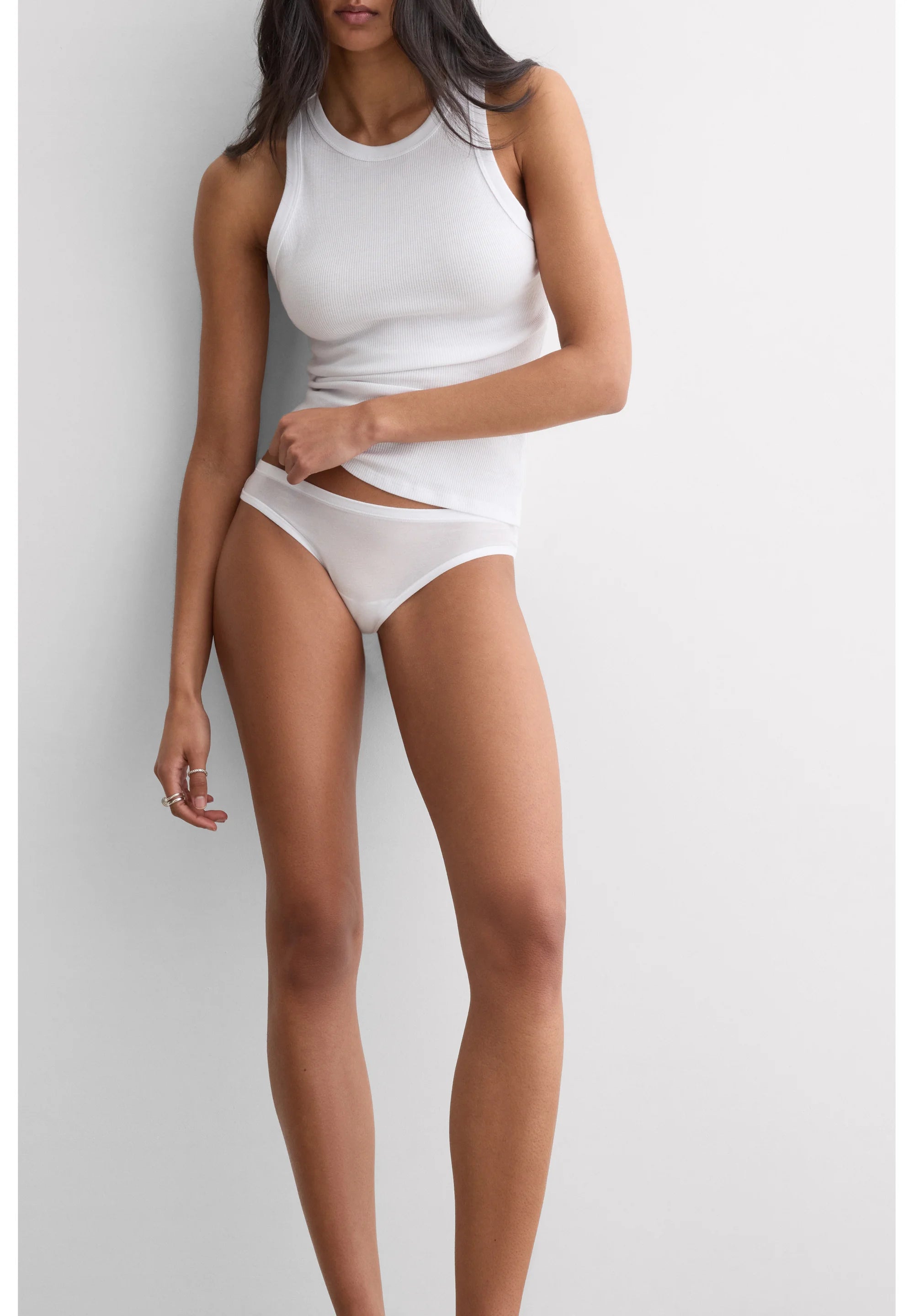 String Ultraléger Intimissimi Brasil – Blanc