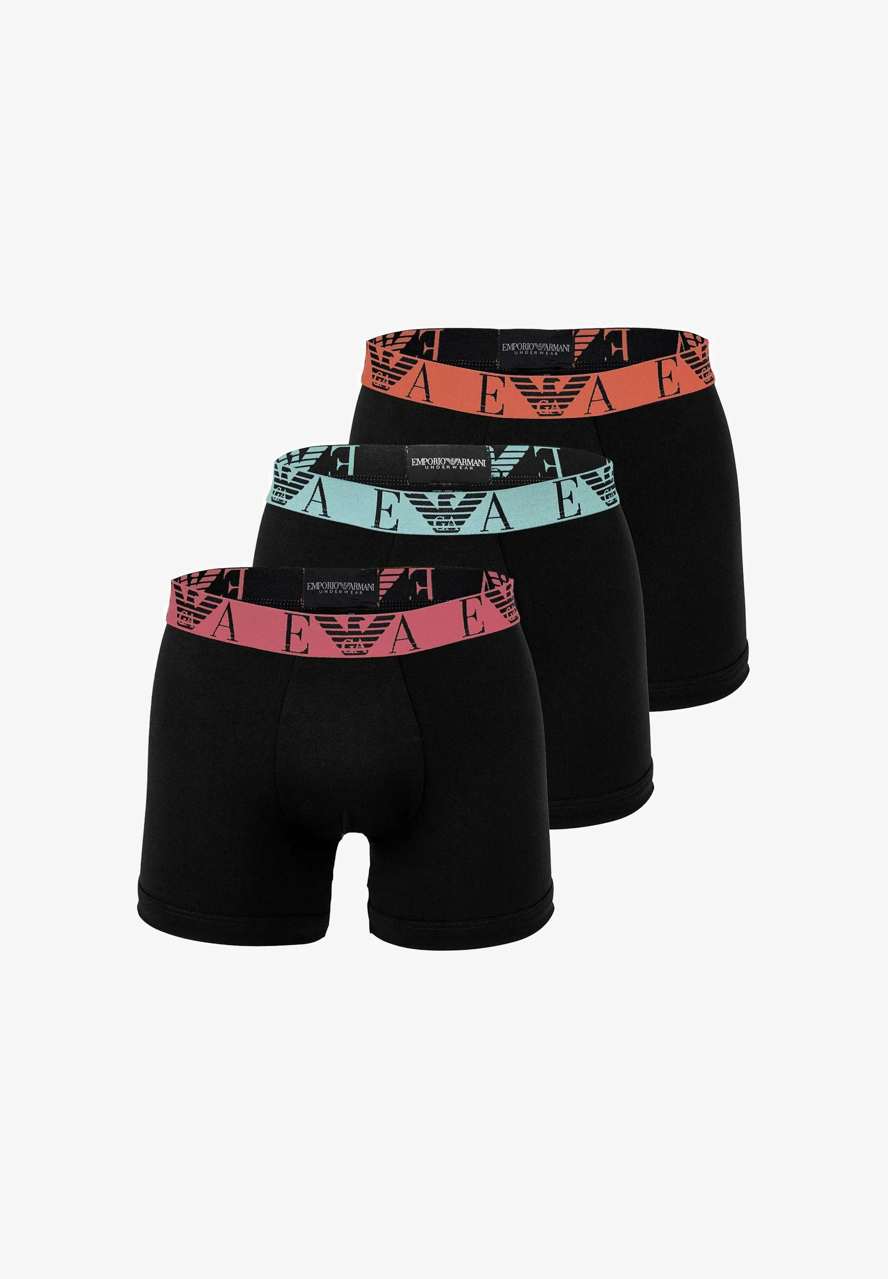 Lot de 3 boxers Emporio Armani BOLD Monogram – Noir
