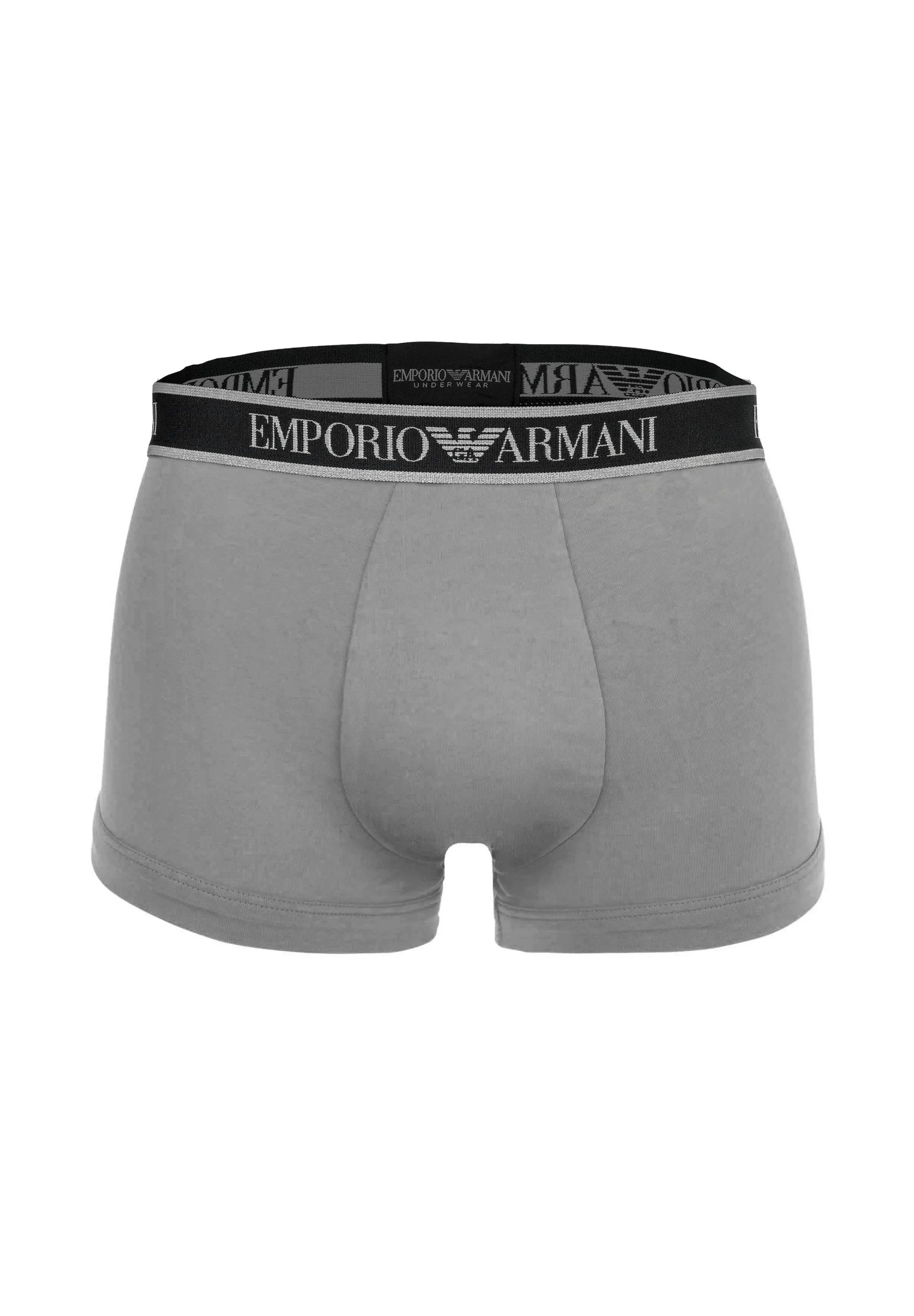 Kufry Emporio Armani CORE Logoband 3 Pack – černá, ocel, šedá