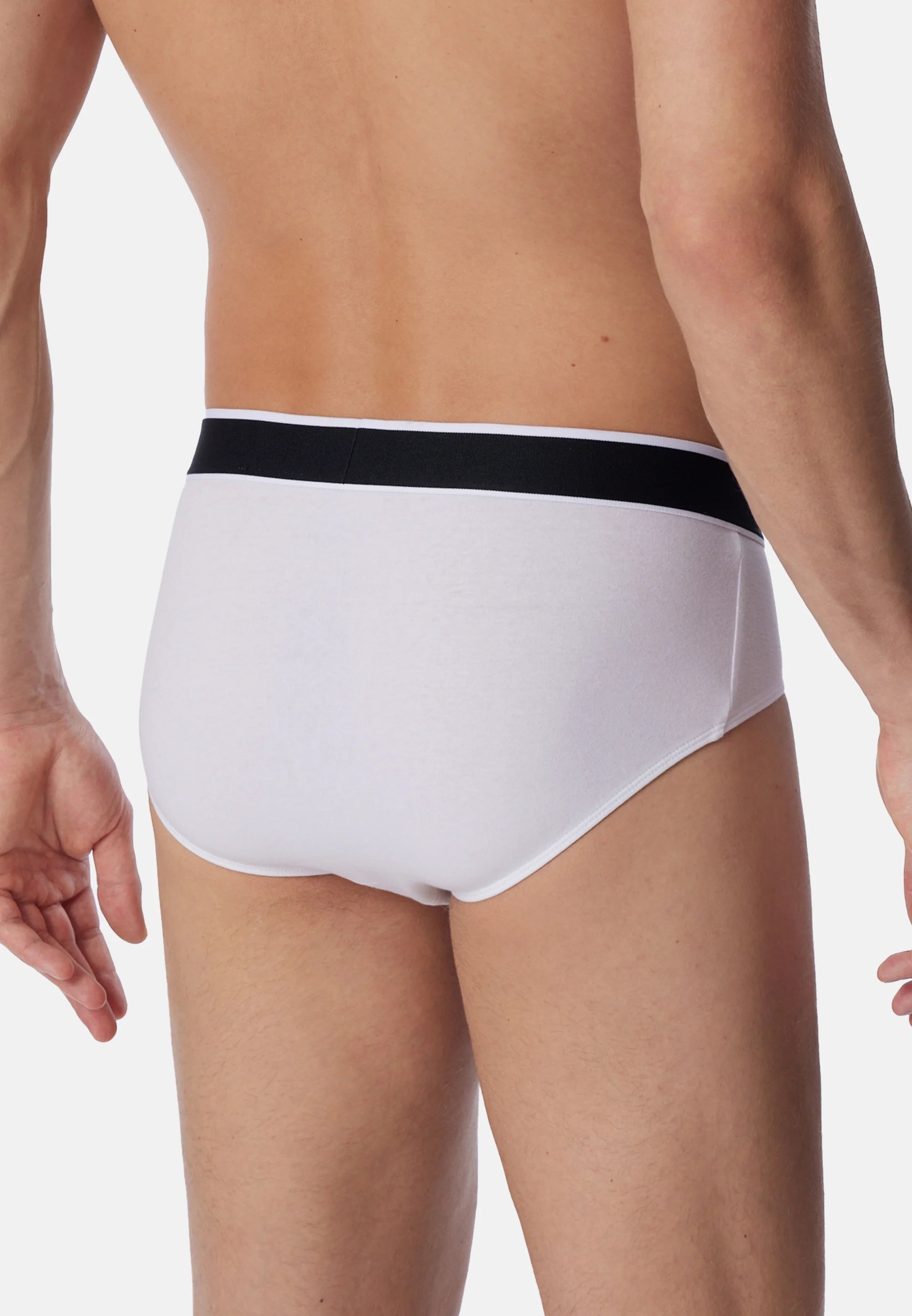 Schiesser 95 5 Slip in cotone Rio, confezione da 6 – Bianco