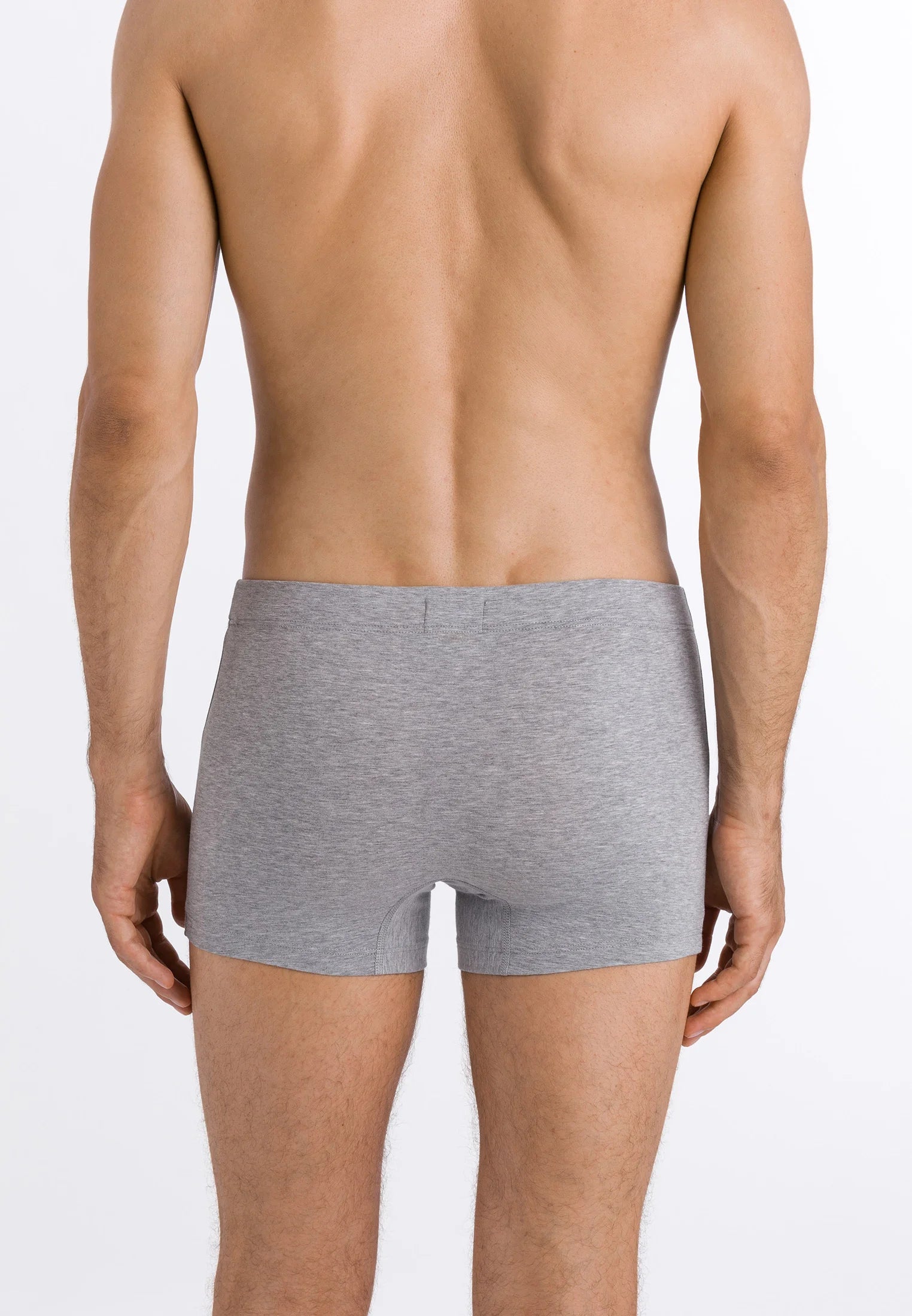 Lot de 2 boxers HANRO ESSENTIALS – Mélange clair