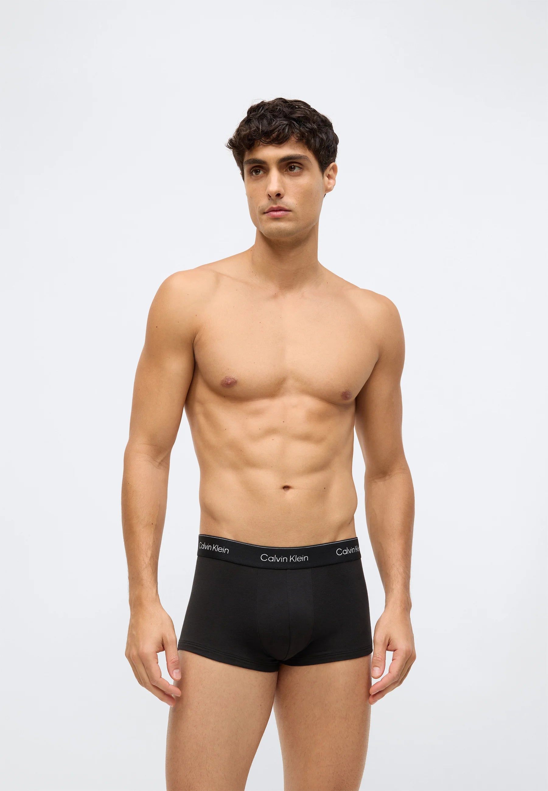Calvin Klein Icon Cotton Stretch Low Rise Trunks – 5 Pack – Black, Royalty, Casual Blue, Turbulence