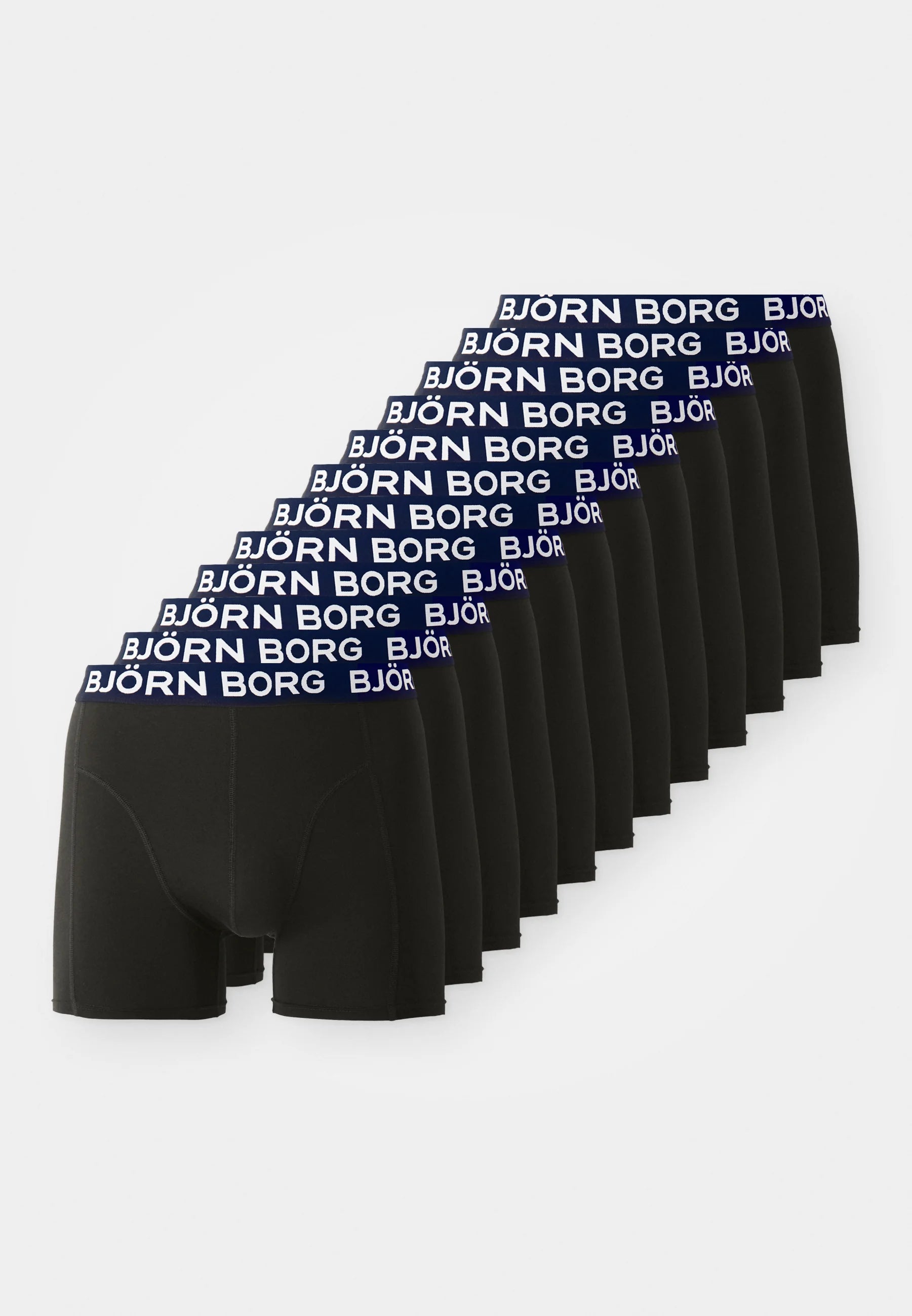 Björn Borg 12er-Pack Boxershorts – Schwarz