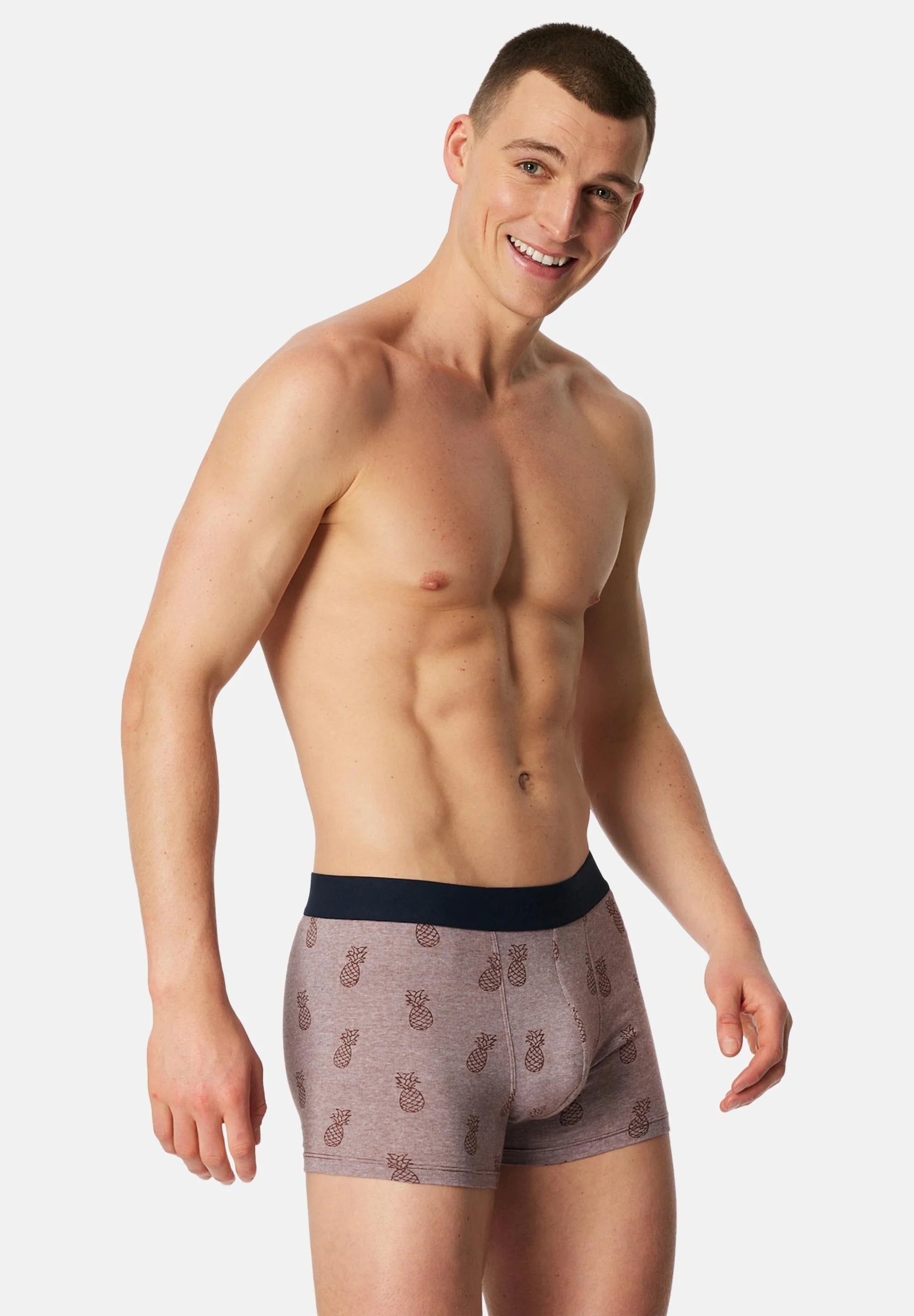 Schiesser 95 5 bauli in cotone, confezione da 9: blu scuro, rosso