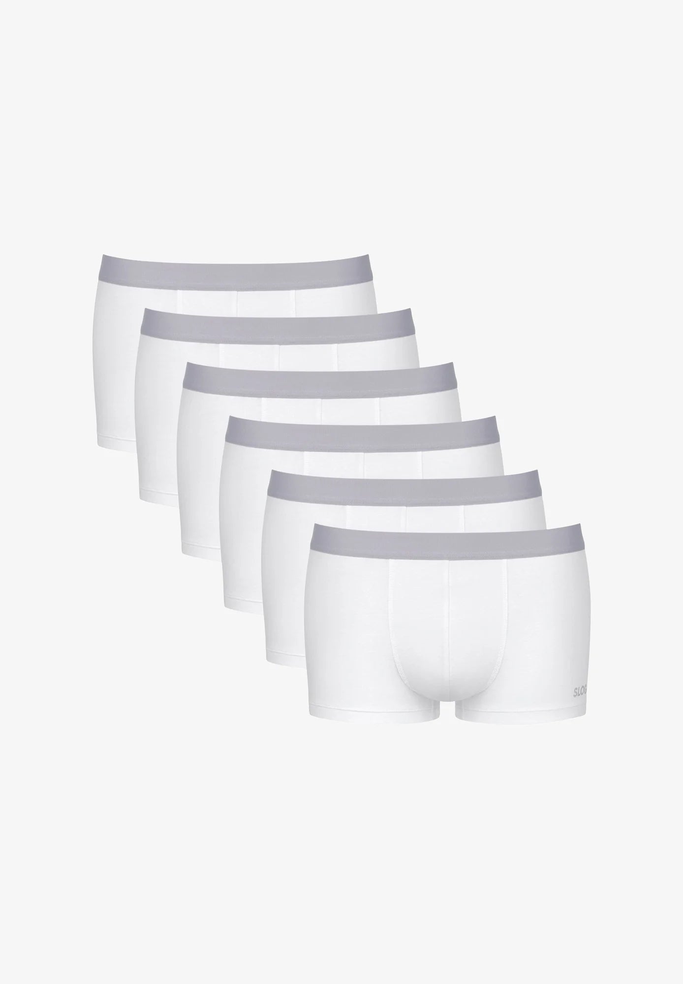 Sloggi GO ABC 2.0 Hipster Trunks 6 Pack – White