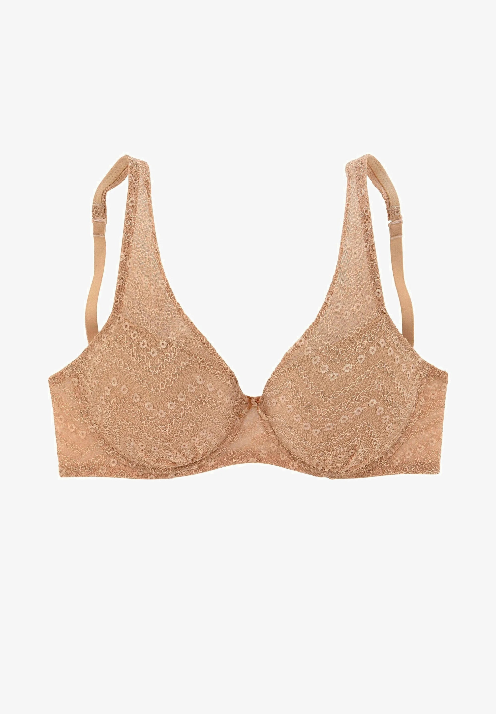 LASCANA Soutien-Gorge Triangle Rembourré – Caramel