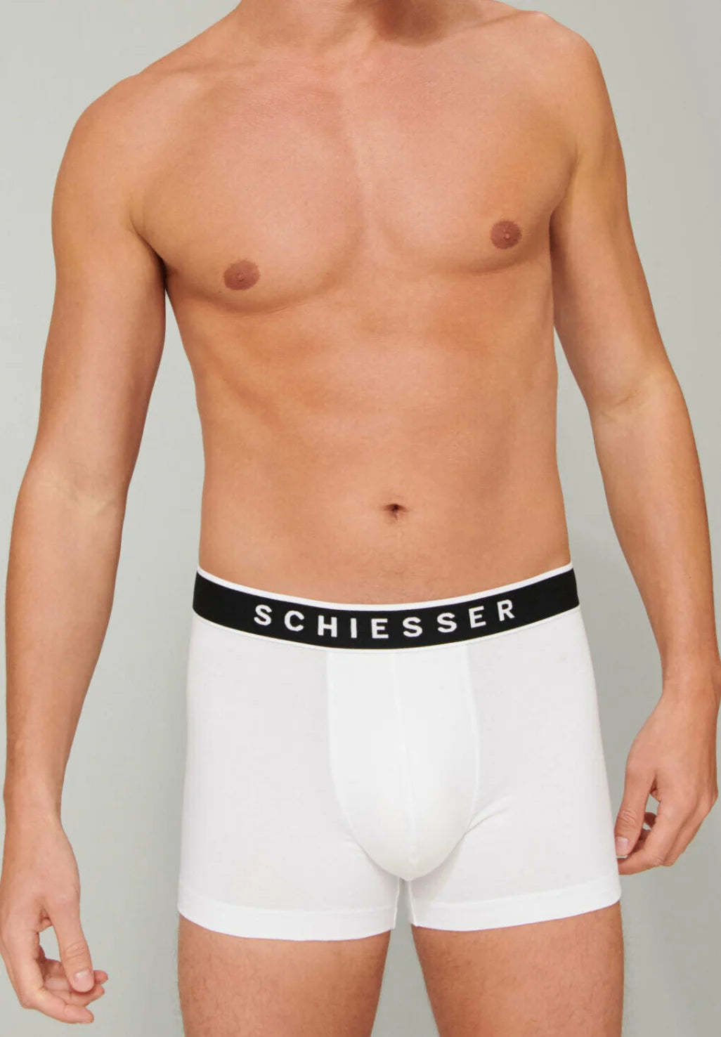 Schiesser 95 5 Cotton Trunks 6 Pack – White