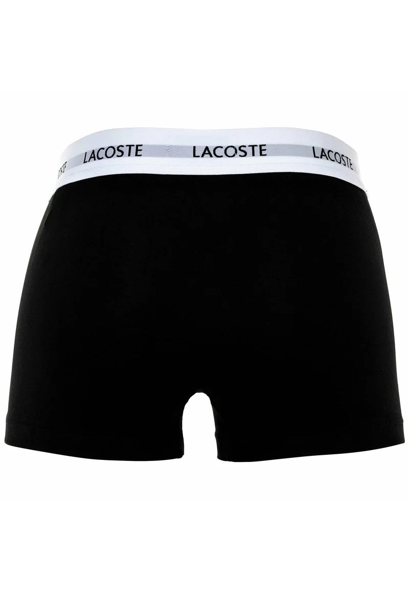 Lacoste 6 Pack Stretch Logo pasový pás – černá, bílá, šedá