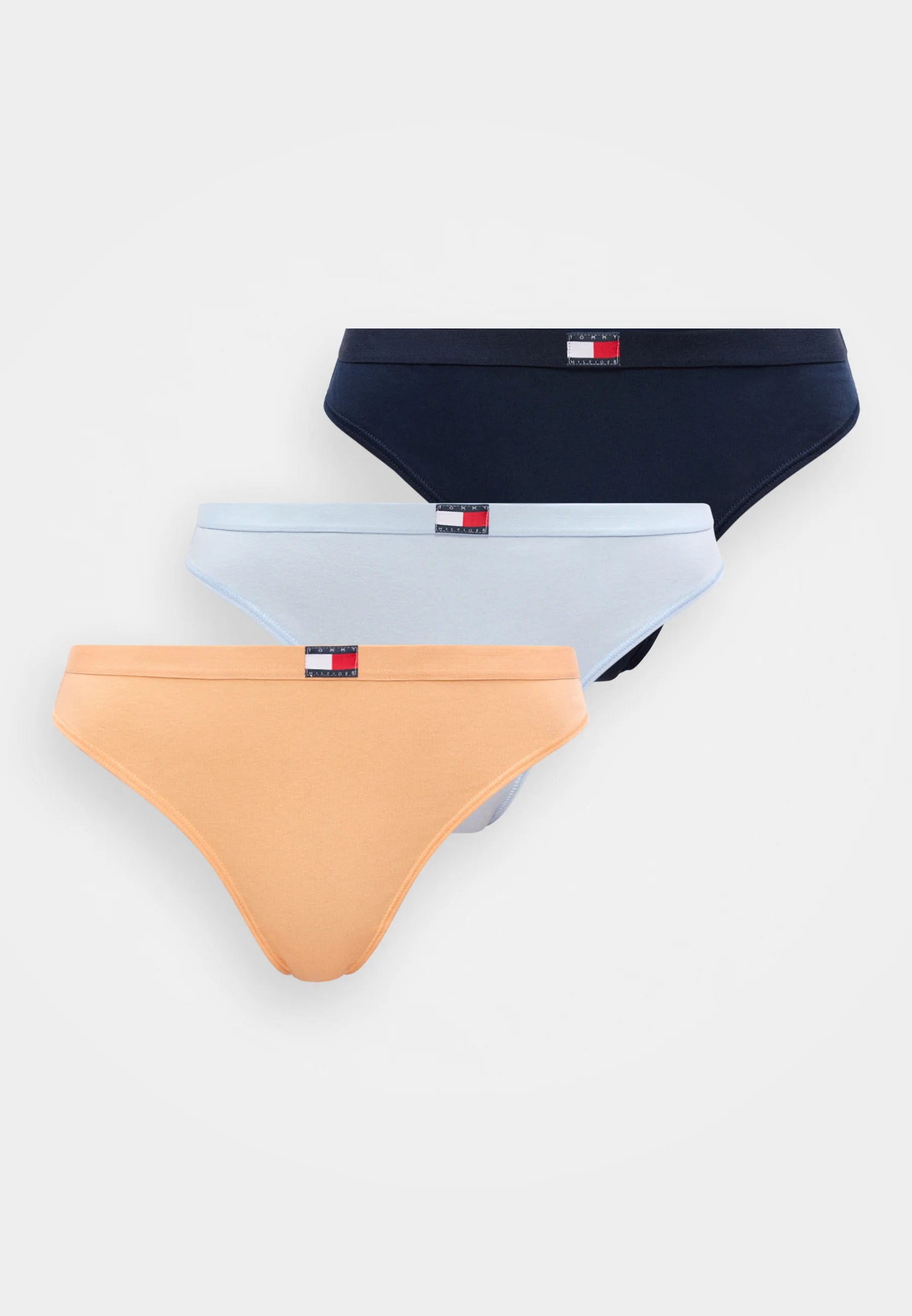Tommy Hilfiger Heritage 3-Pack – Bleu Breezy, Orange, Marine