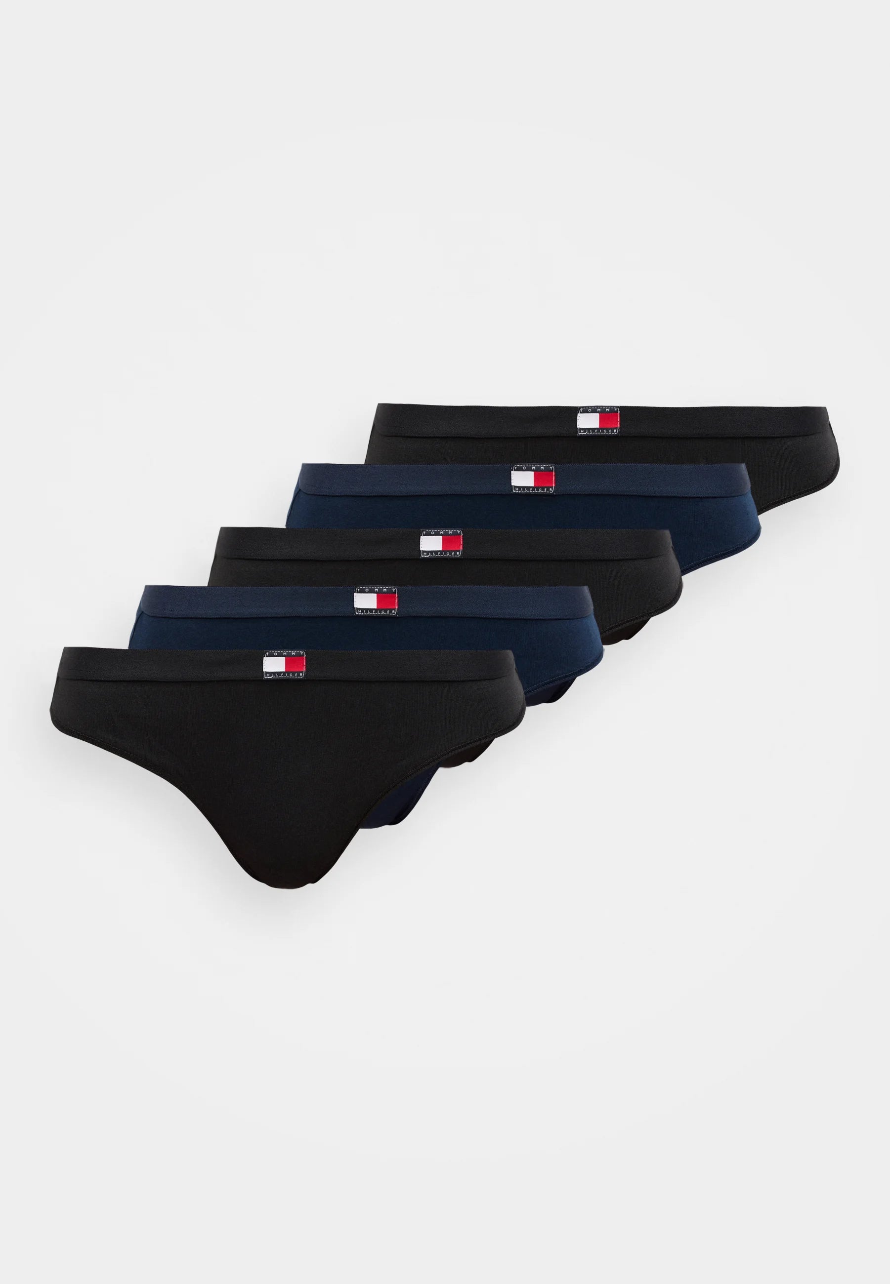 Pięciopak Tommy Hilfiger Heritage – czarny, granatowy