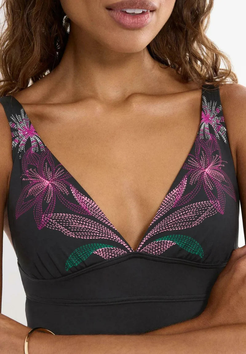 Triumph Summer Tropics Badeanzug – Schwarz